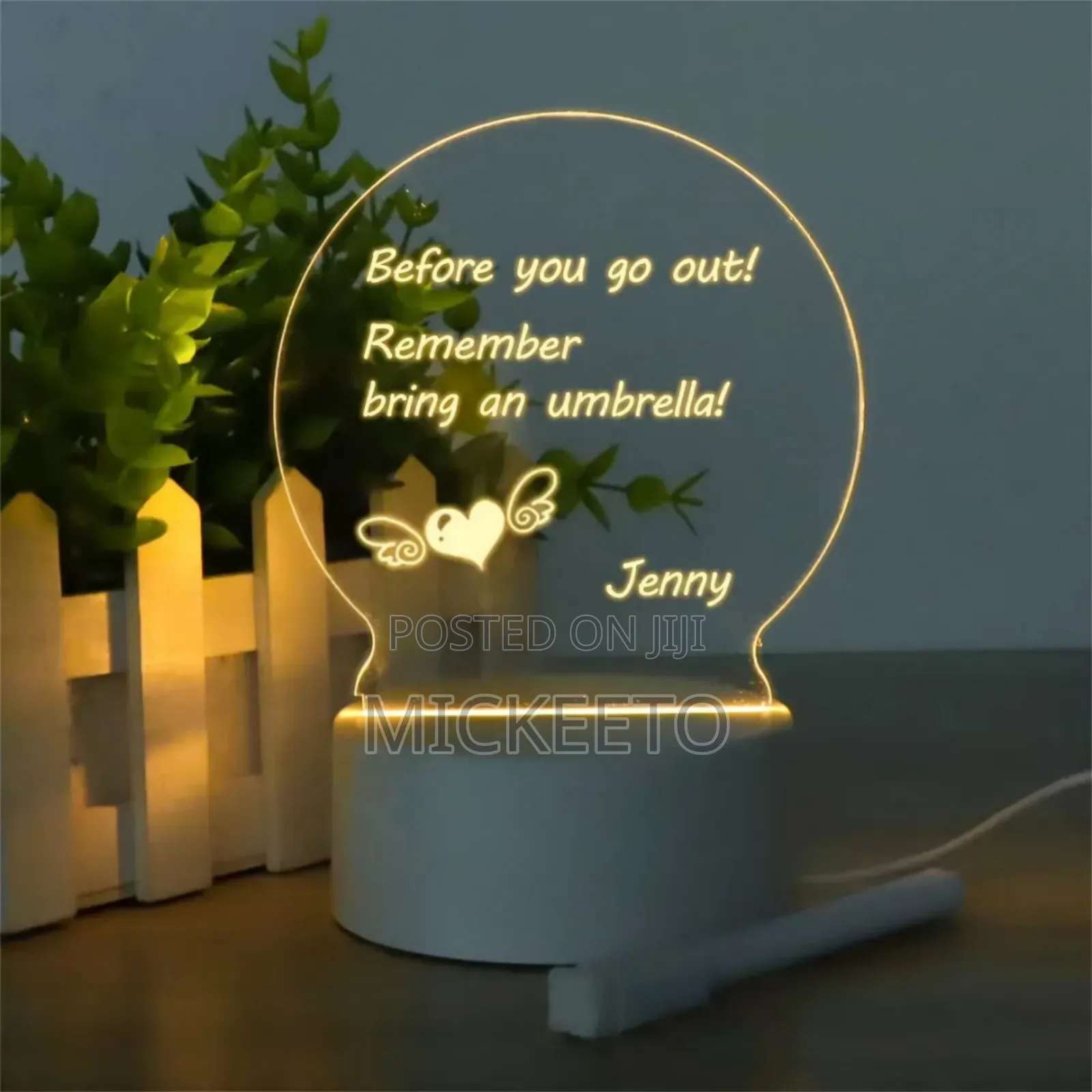 3d Desktop Writing Lamp