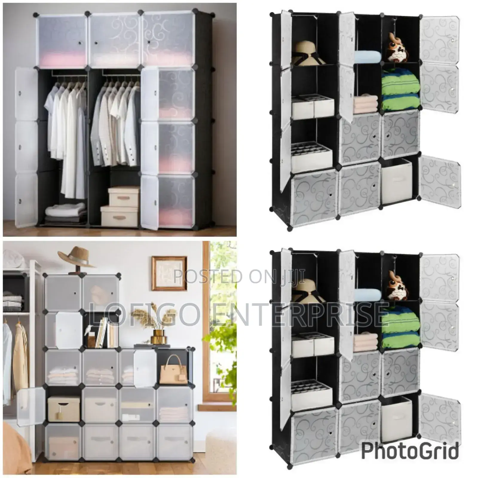 Diy Plastic Storage Cabinet (12 Cubs 3 Shoe Cubs)