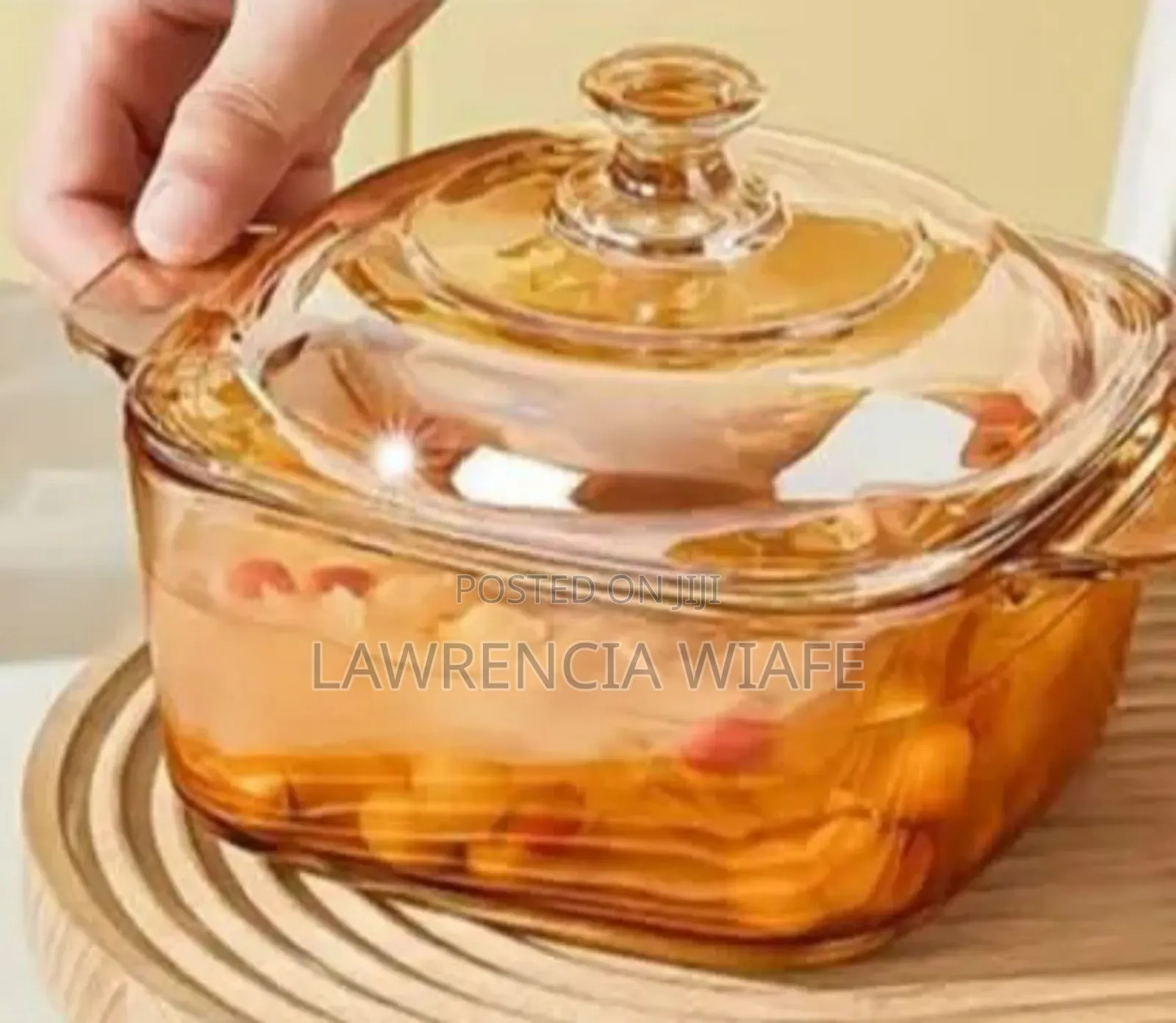 Mini Glass Casserole With Glass Lid