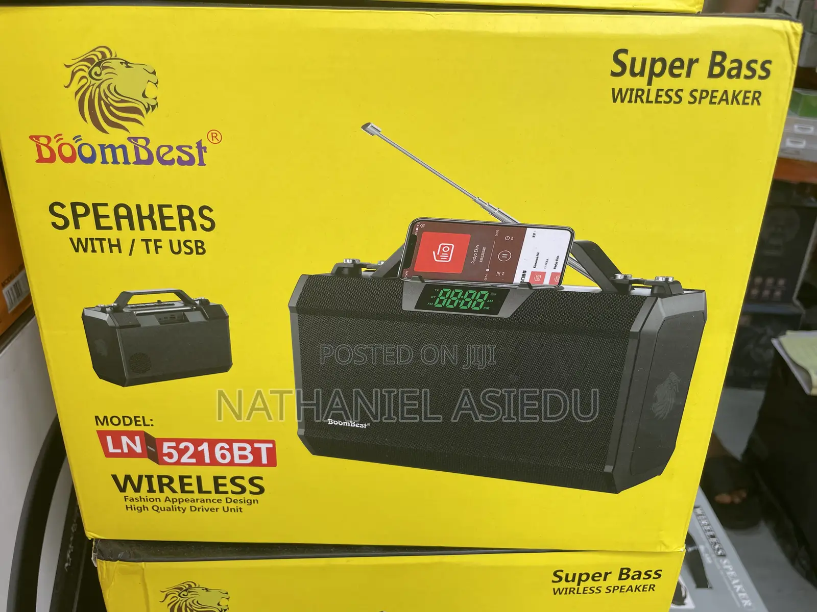 Boombest Ln-5216bt Wireless Speaker.