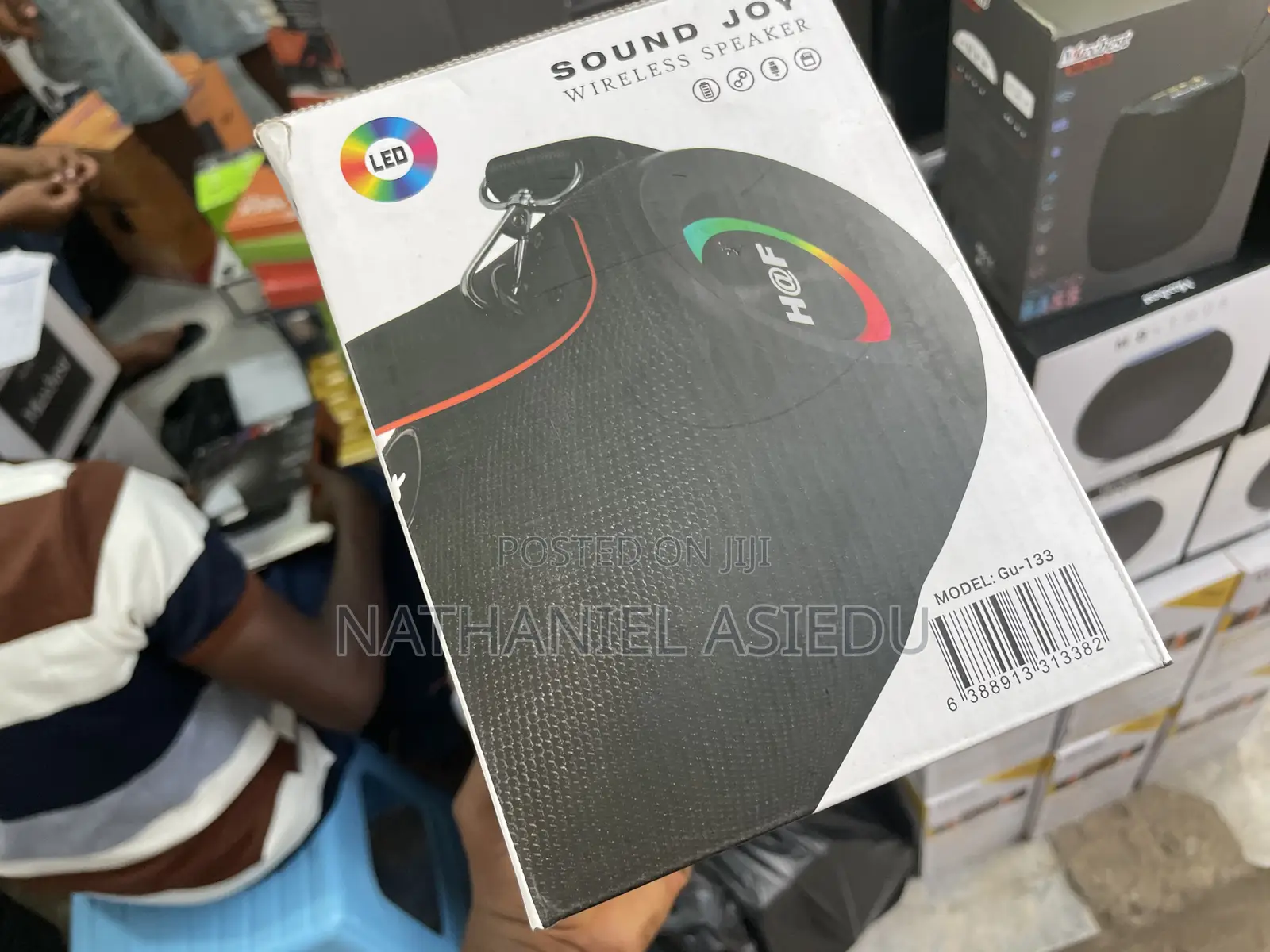 H at F Gu-133 Portable Wireless Bluetooth Speaker.