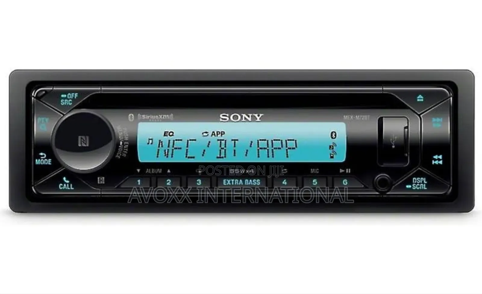 Sony Mex-M72bt Marine Cd Receiver With Bluetooth and Siriusxm Ready