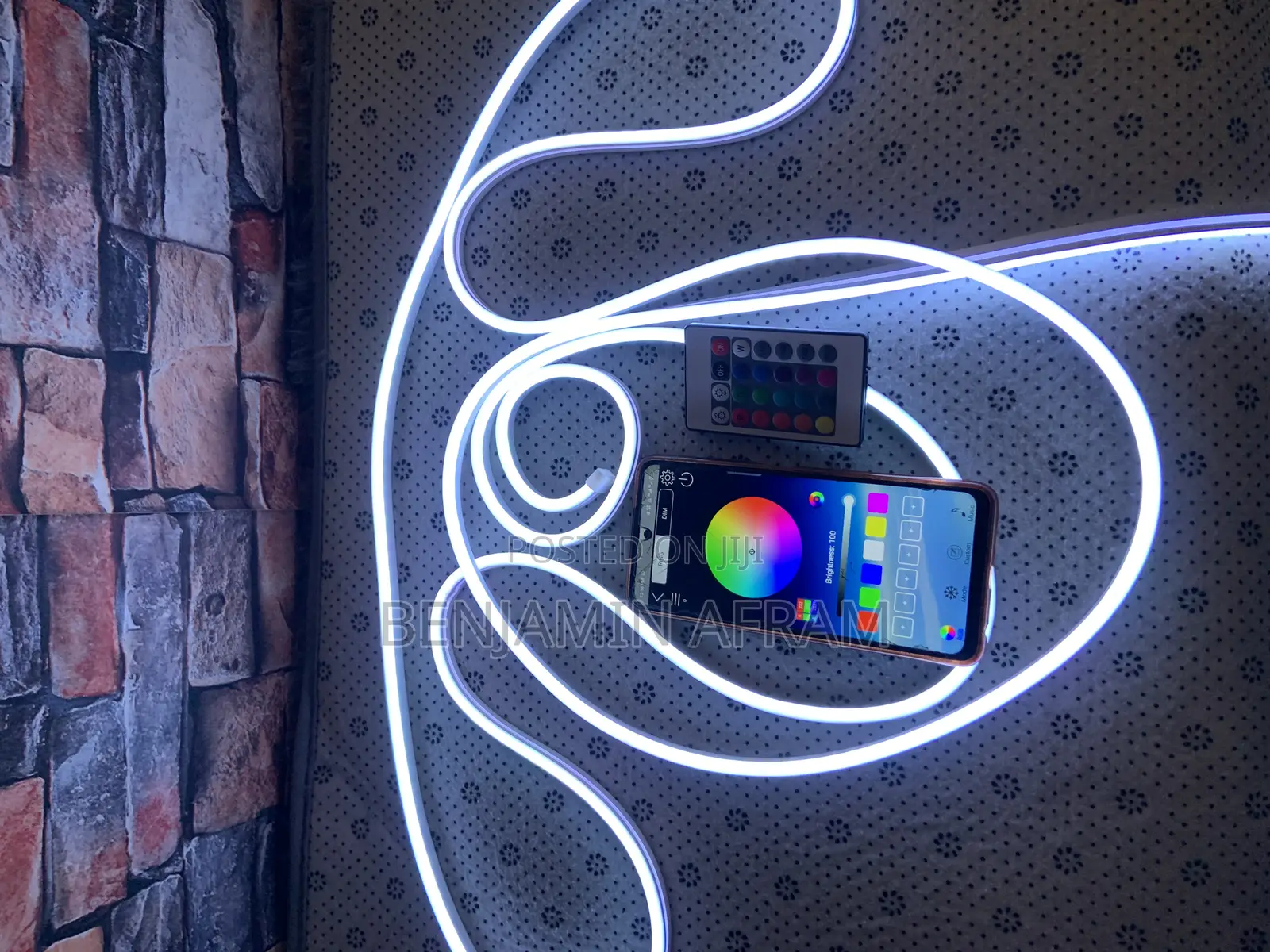High Pro Neon Music Detector Light
