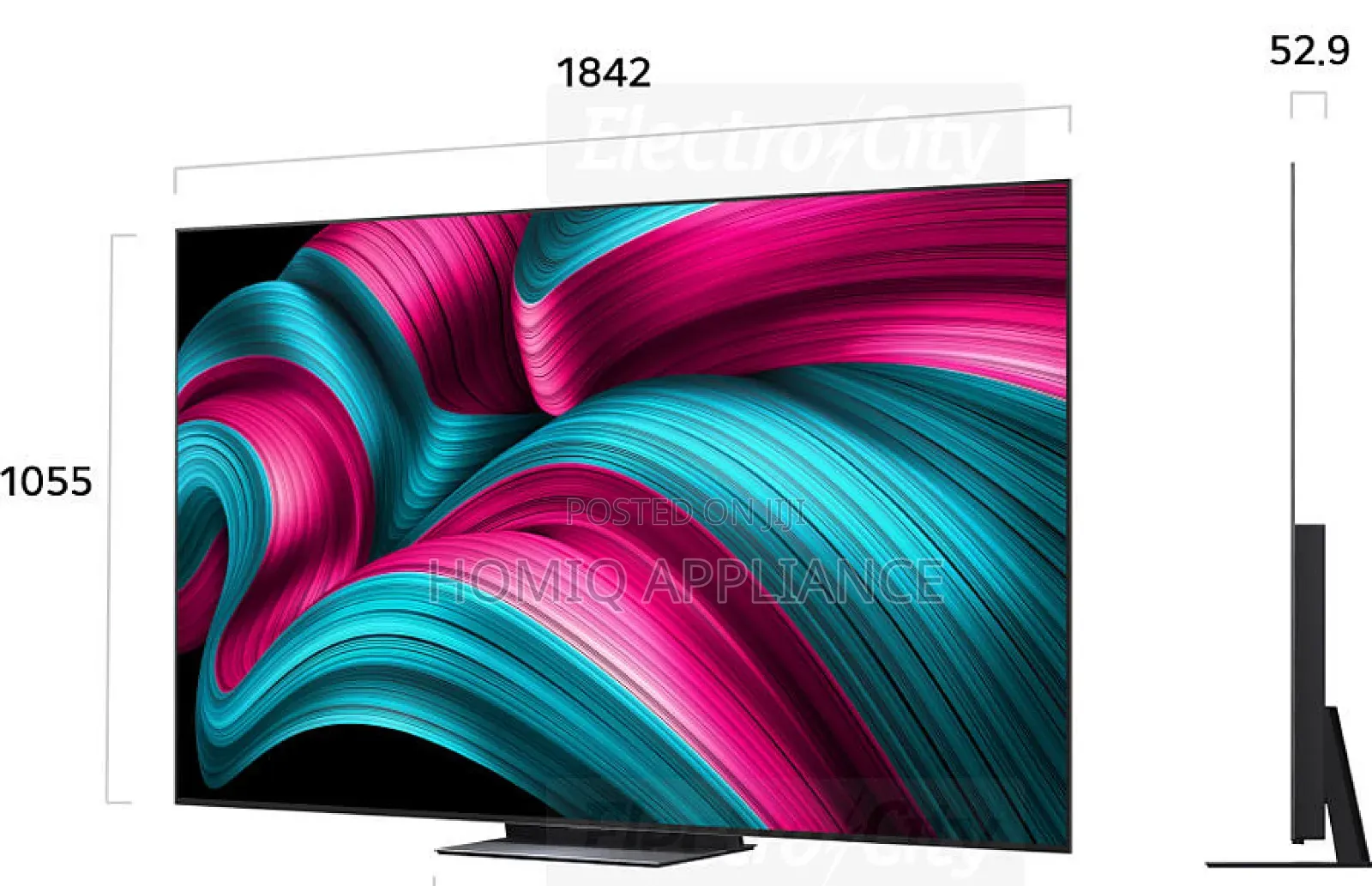Lg - 83" Class C5 Series Oled Evo Ai Uhd Smart Webos Tv (2025)