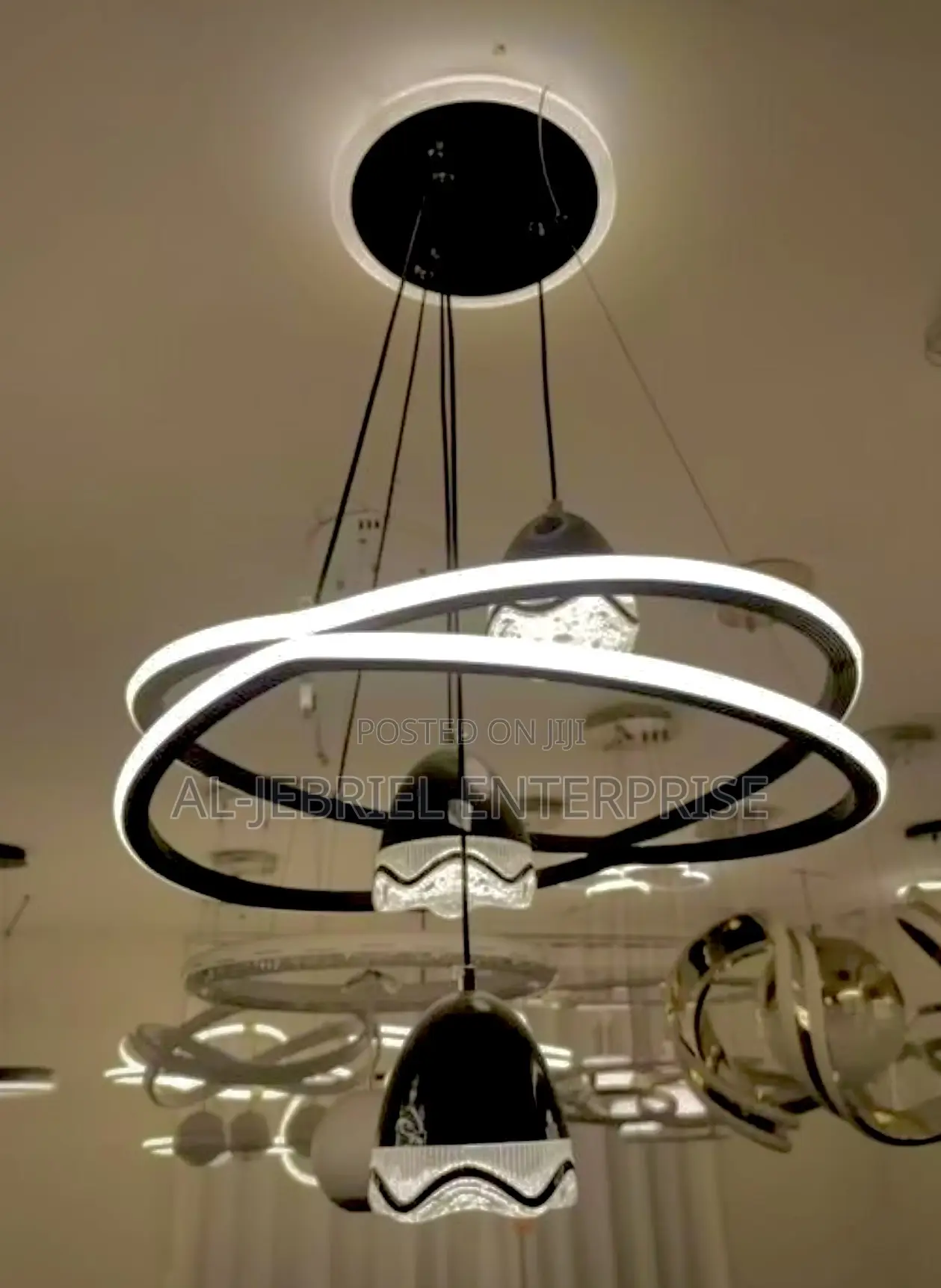 Pendant Ceiling Light (Black)