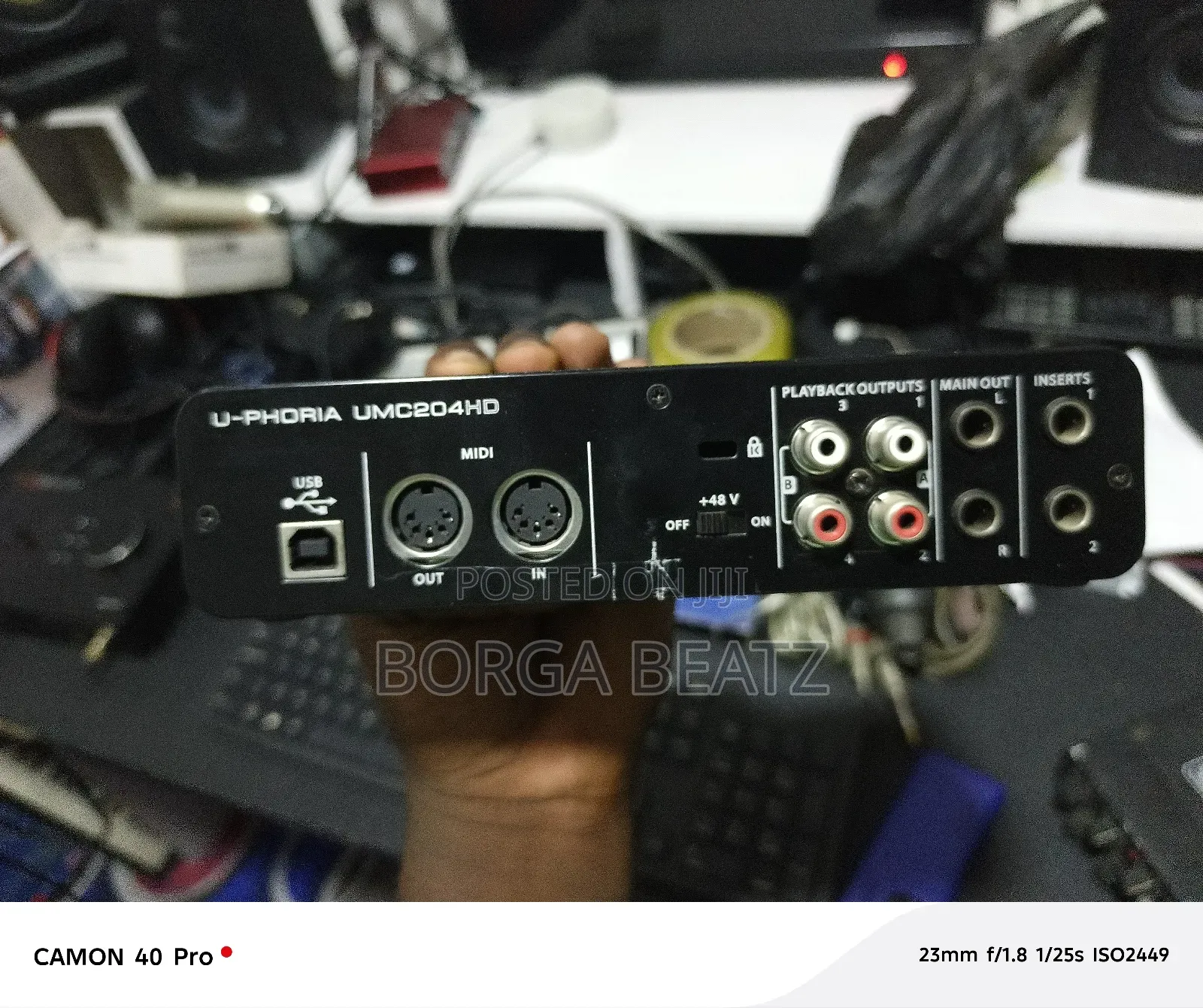 Behringer Uphoria 204hd Studio Soundcard