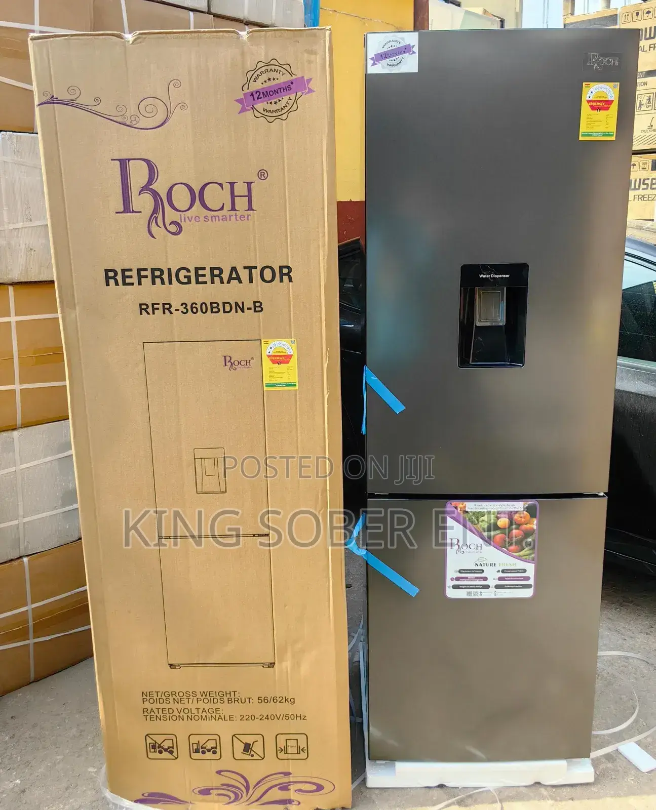 Roch RFR-360bdn-B Inox Color 309l Ghc4800.