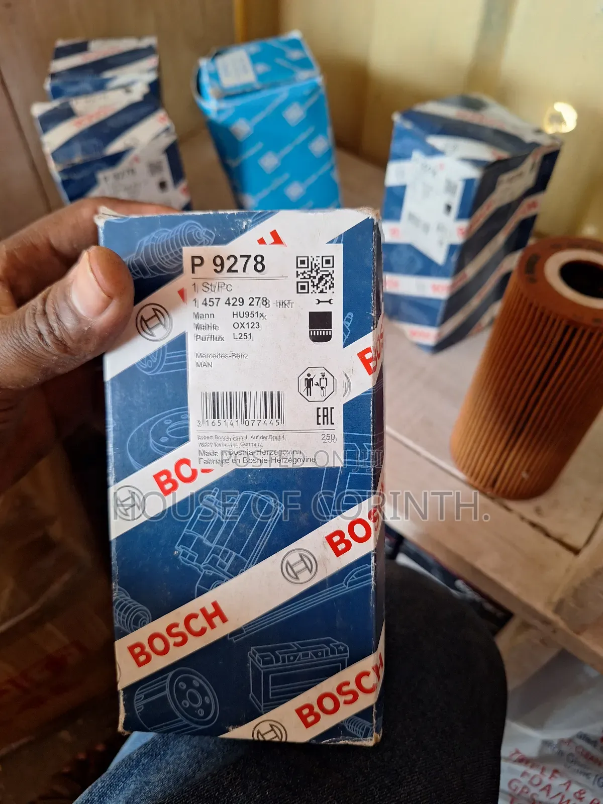 Oil Filter - Sprinter, Etc. Mercedes Benz (Bosch)