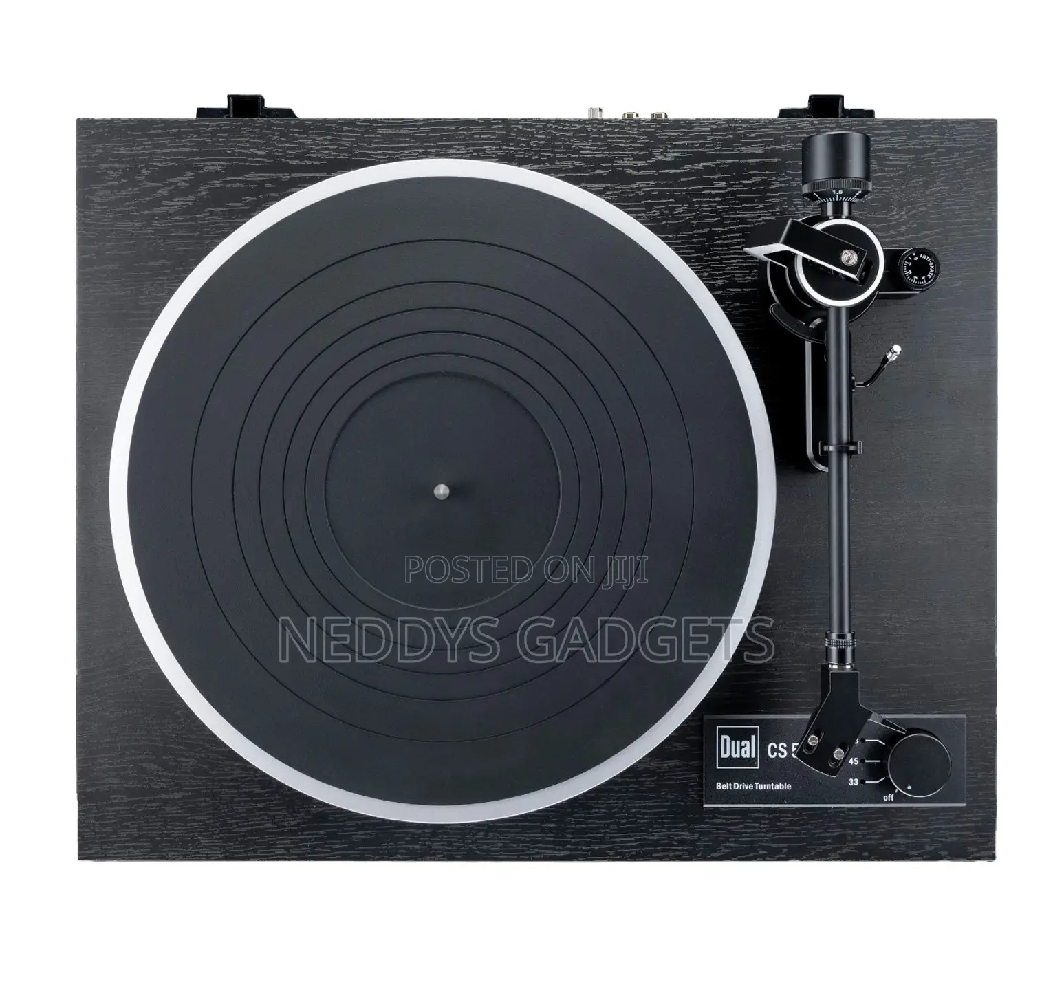 Dual Cs 518 Black
Turntable