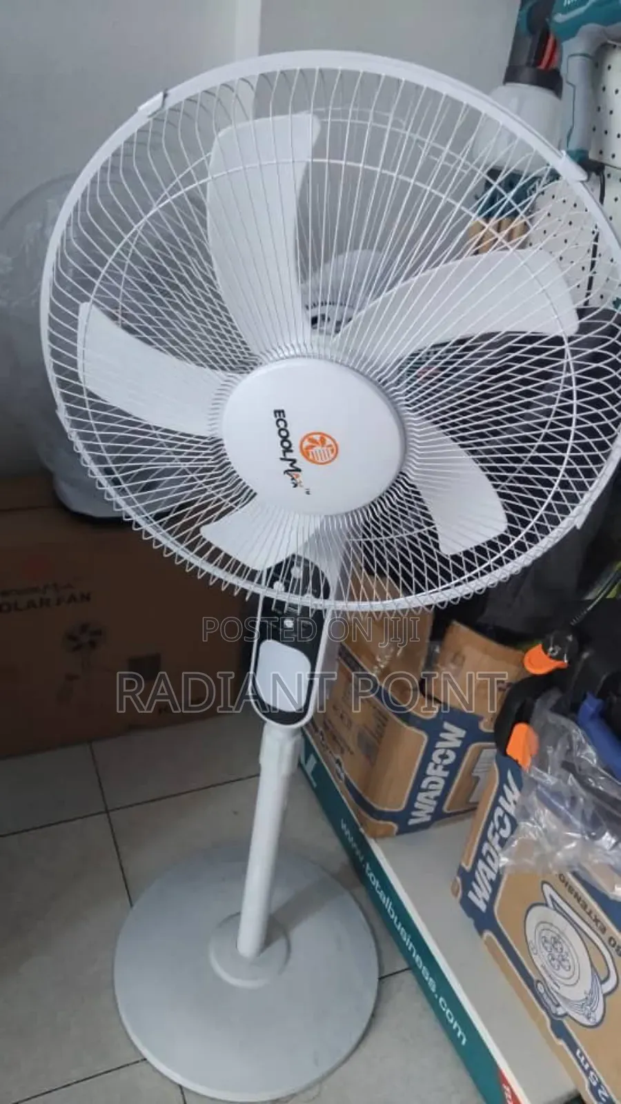 Solar Standing Fan Ec