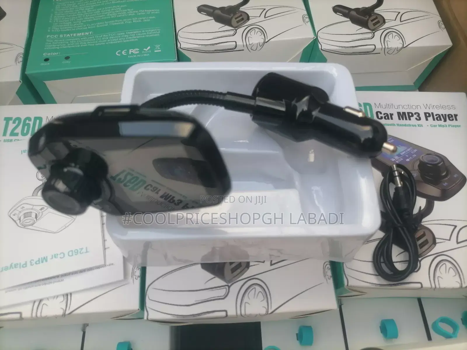 Music Bt/Mp3 Fm Transmitter Player,