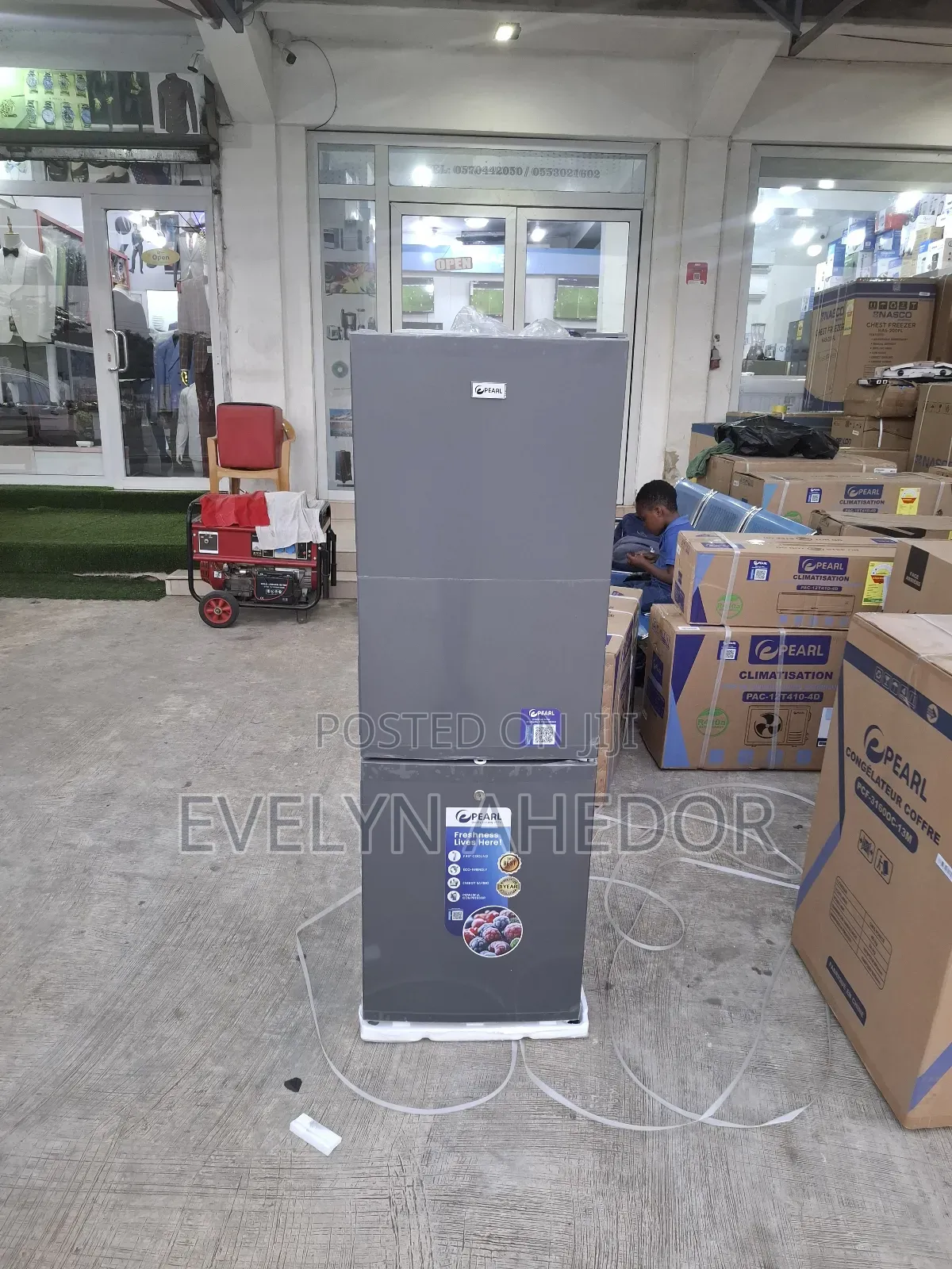 Pearl Fast Frozen Bottom Freezer 157litres Available for Cool Price