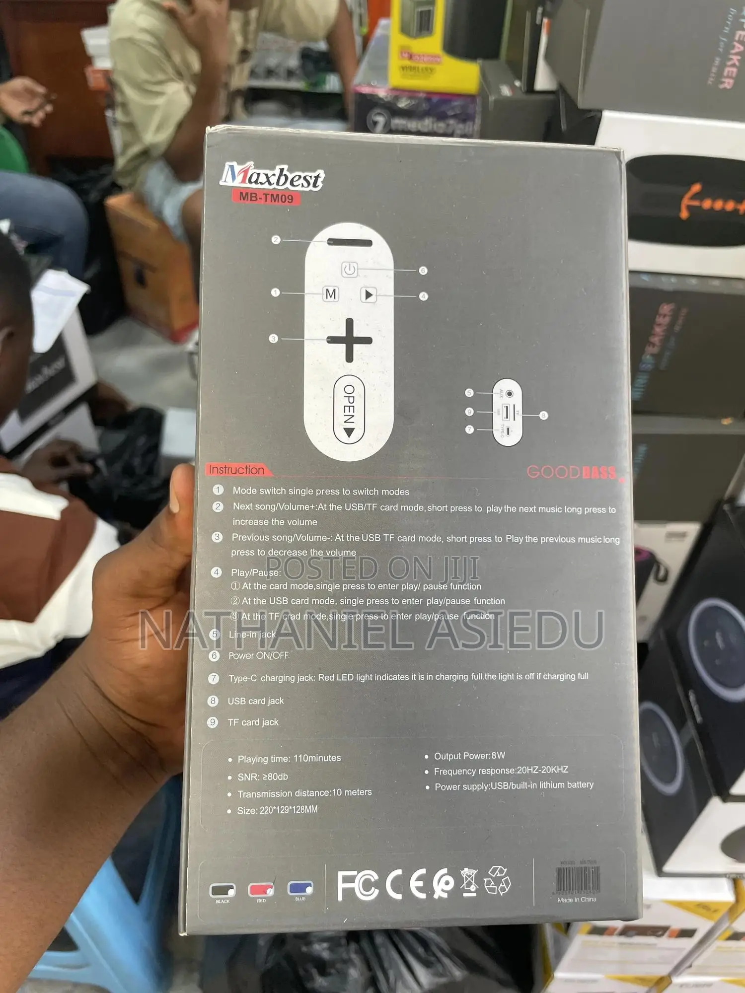 Maxbest Mb-Tm09 Bluetooth Speaker