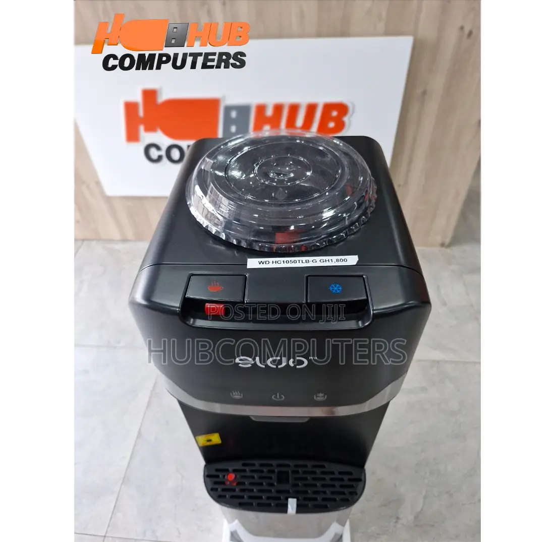 Eldo-Wd-Hc1050tlb-G Water Dispenser Load 2 Taps Black Silver