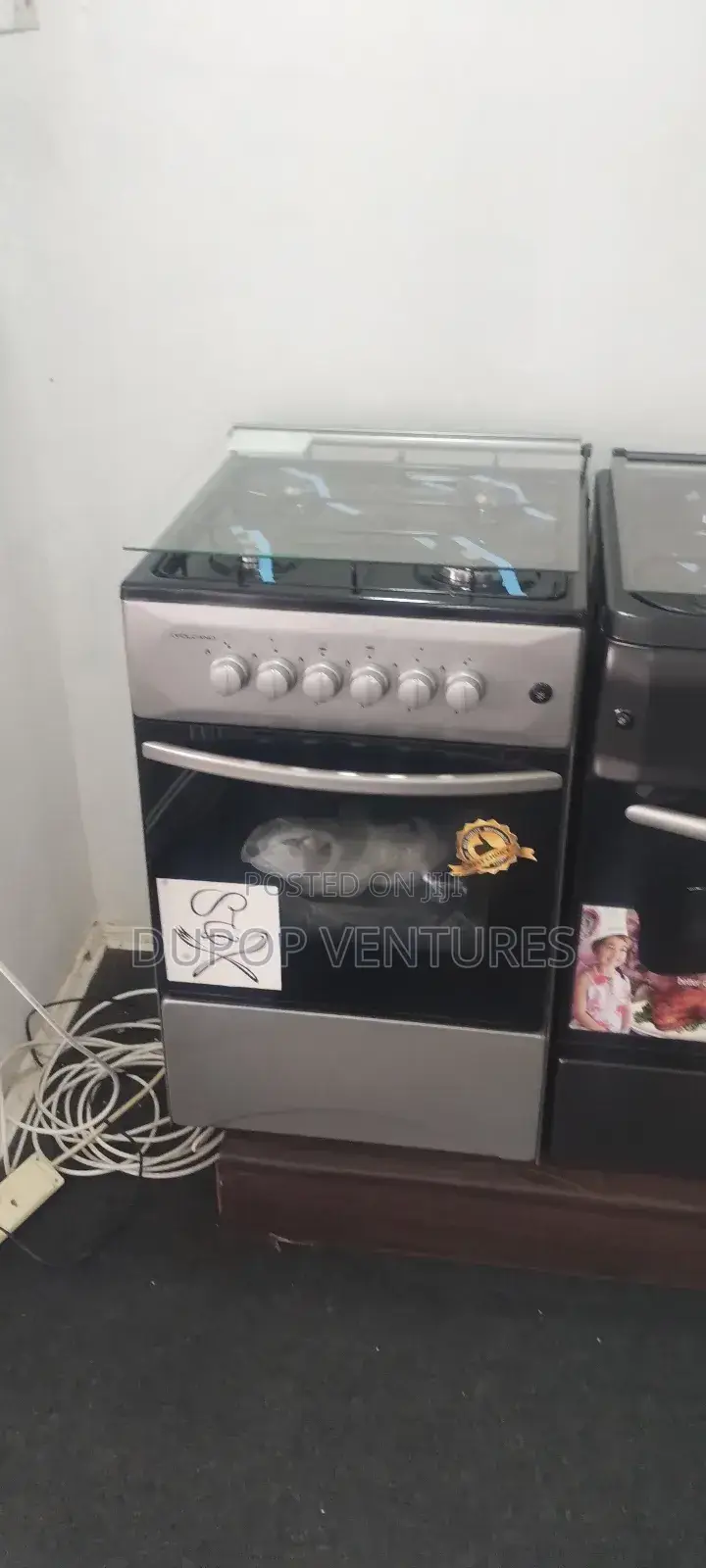 Volcano 4 Burner Free Stand Gas Cooker