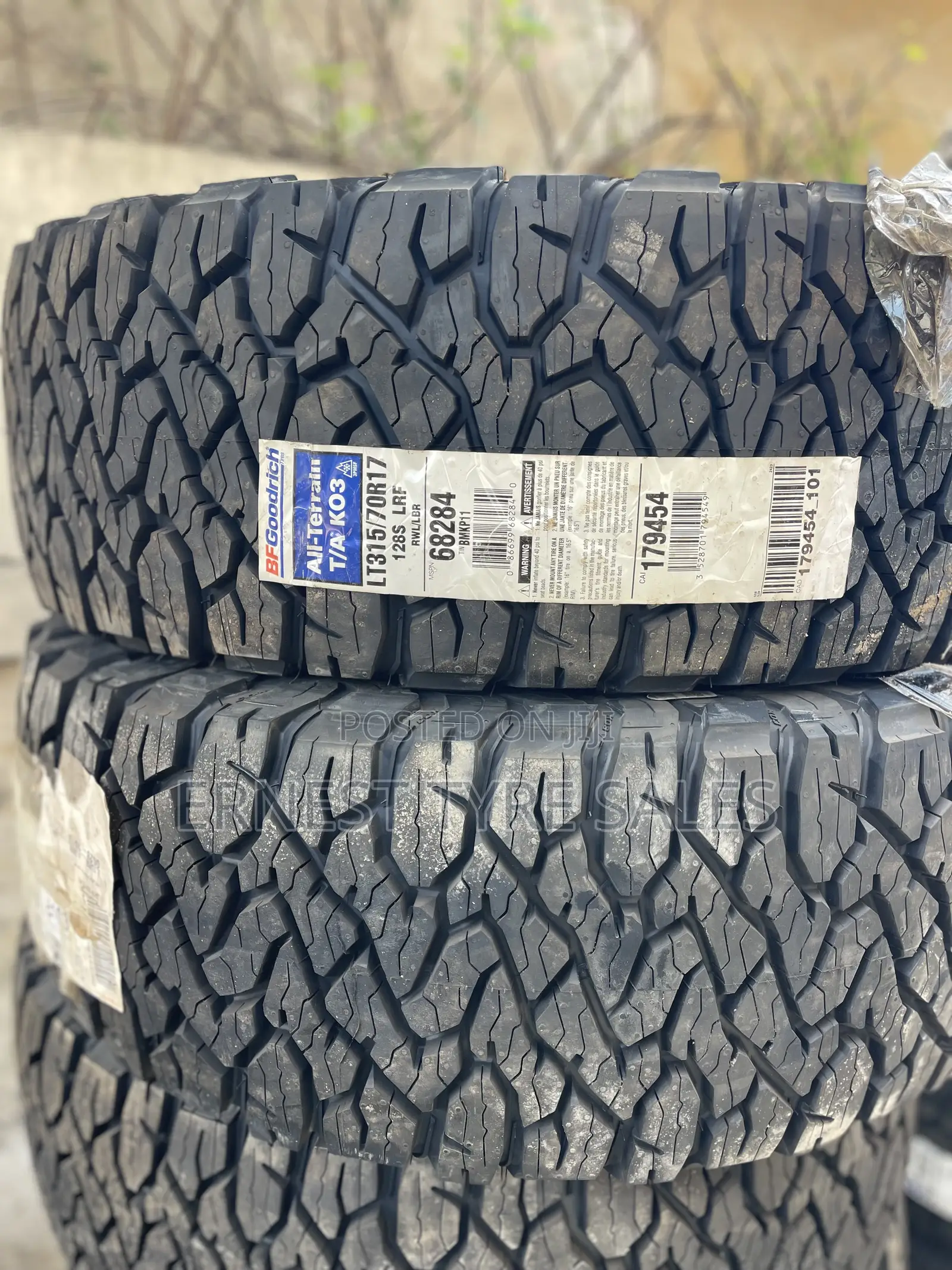 315/70r17 Bf Goodrich Tires