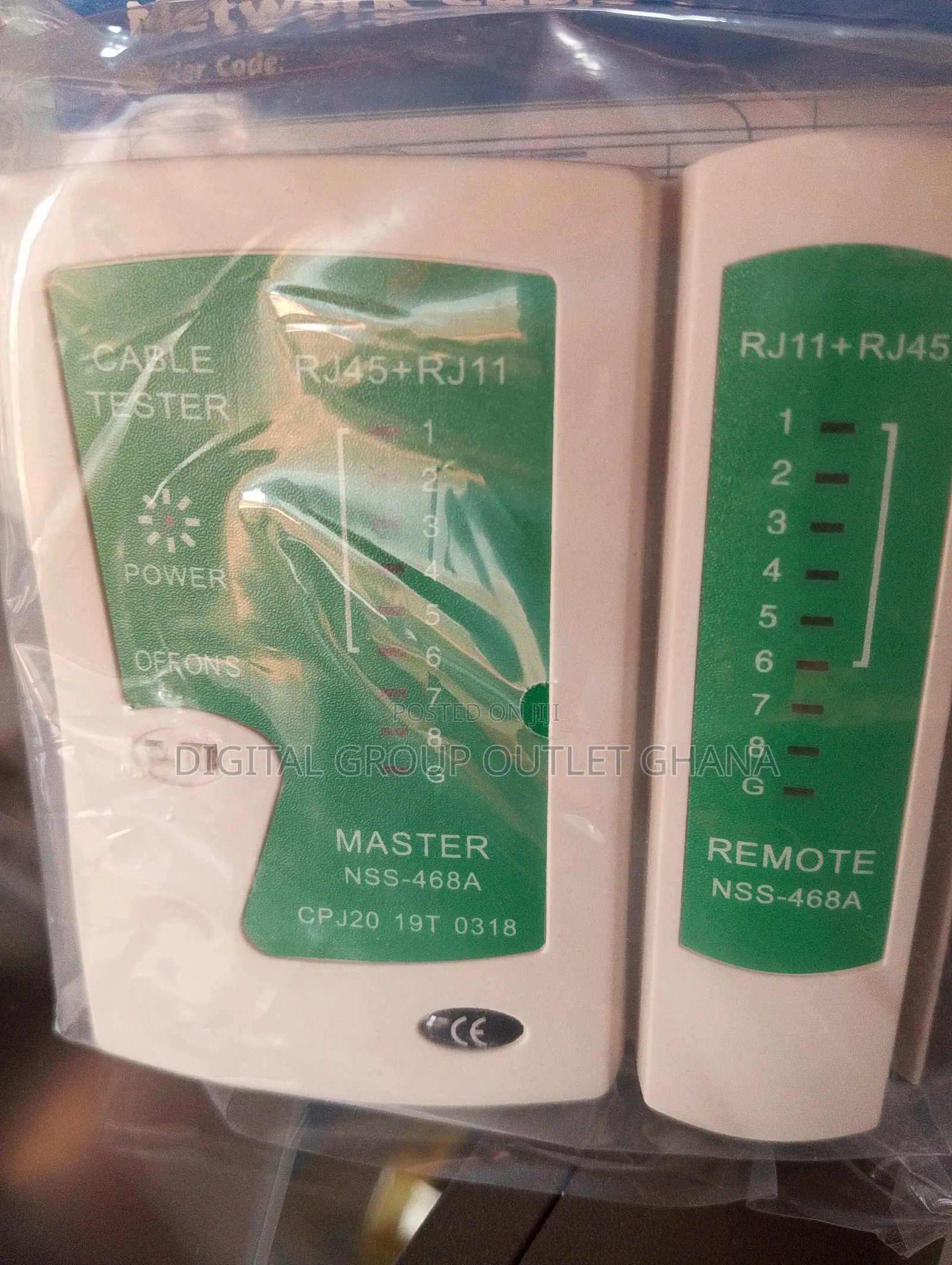 Network Cable Tester - Rj45/Rj11