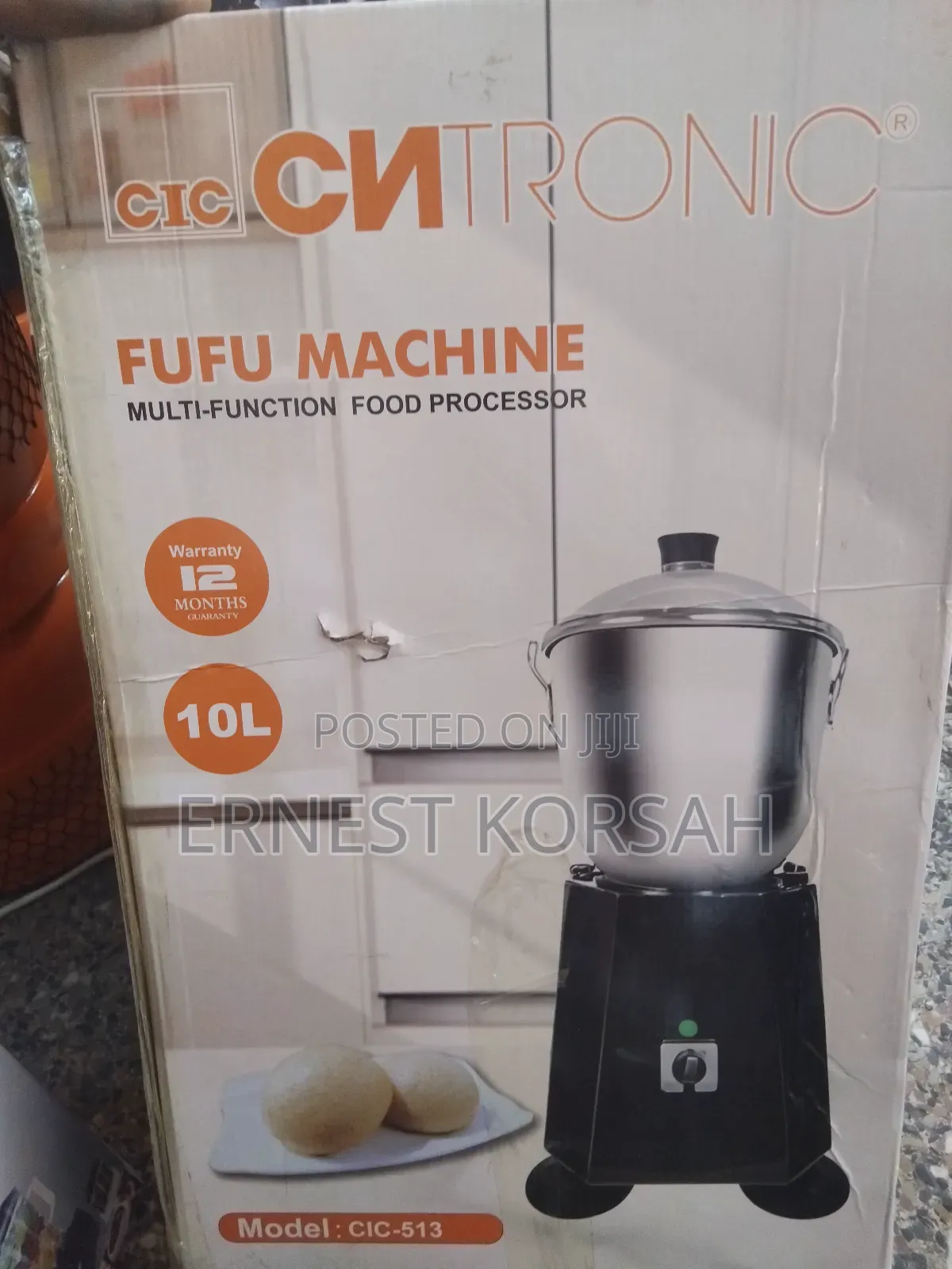 10 Fufu Machine(Traditional Fufu Prepared)Multi Purpose Food Processor