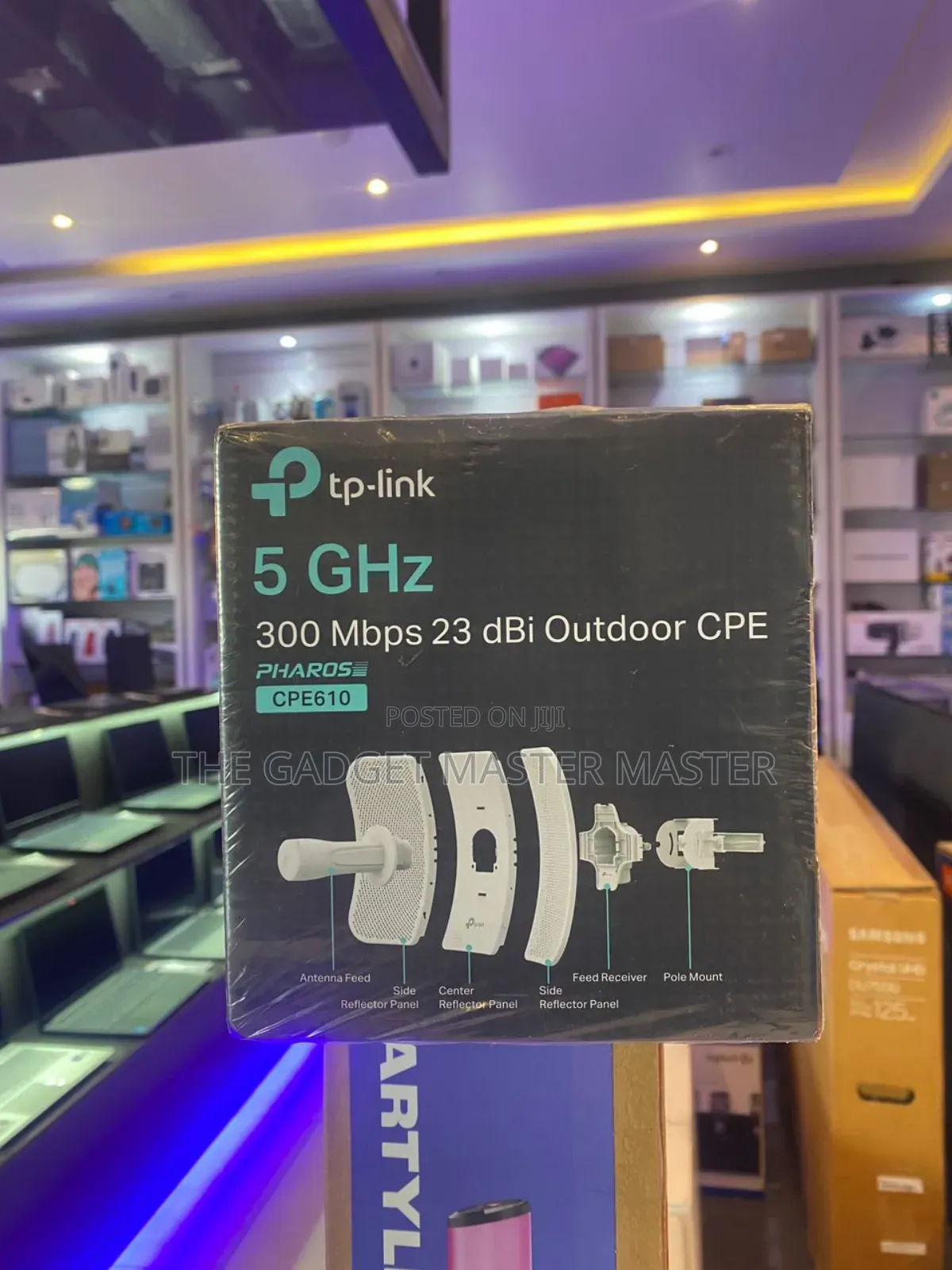Tp-Link Cpe610 5ghz 300mbps 23dbi Outdoor Cpe