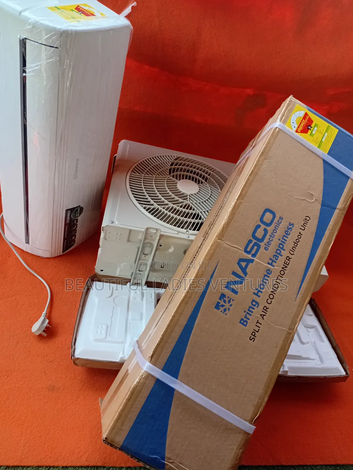 Nasco 1.5hp Smart Cooling Split Air Conditioner Built for Long-Term