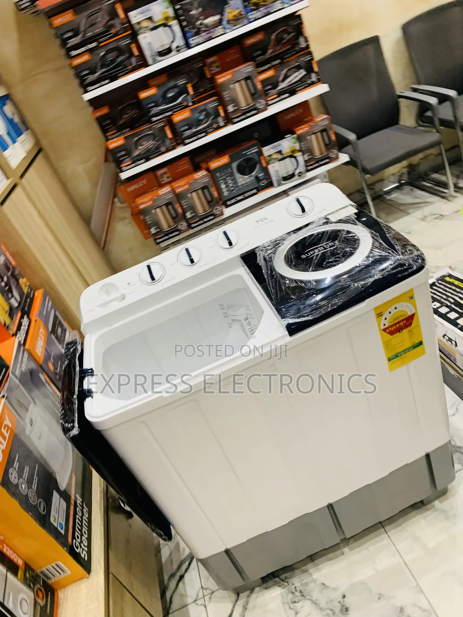 Spectacular Performance Washing Machine 11kg Top Load TCL