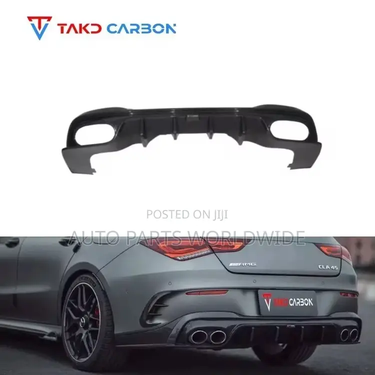 Mercedes Benz Cla 45amg Rear Bumper Diffuser 2020-2023