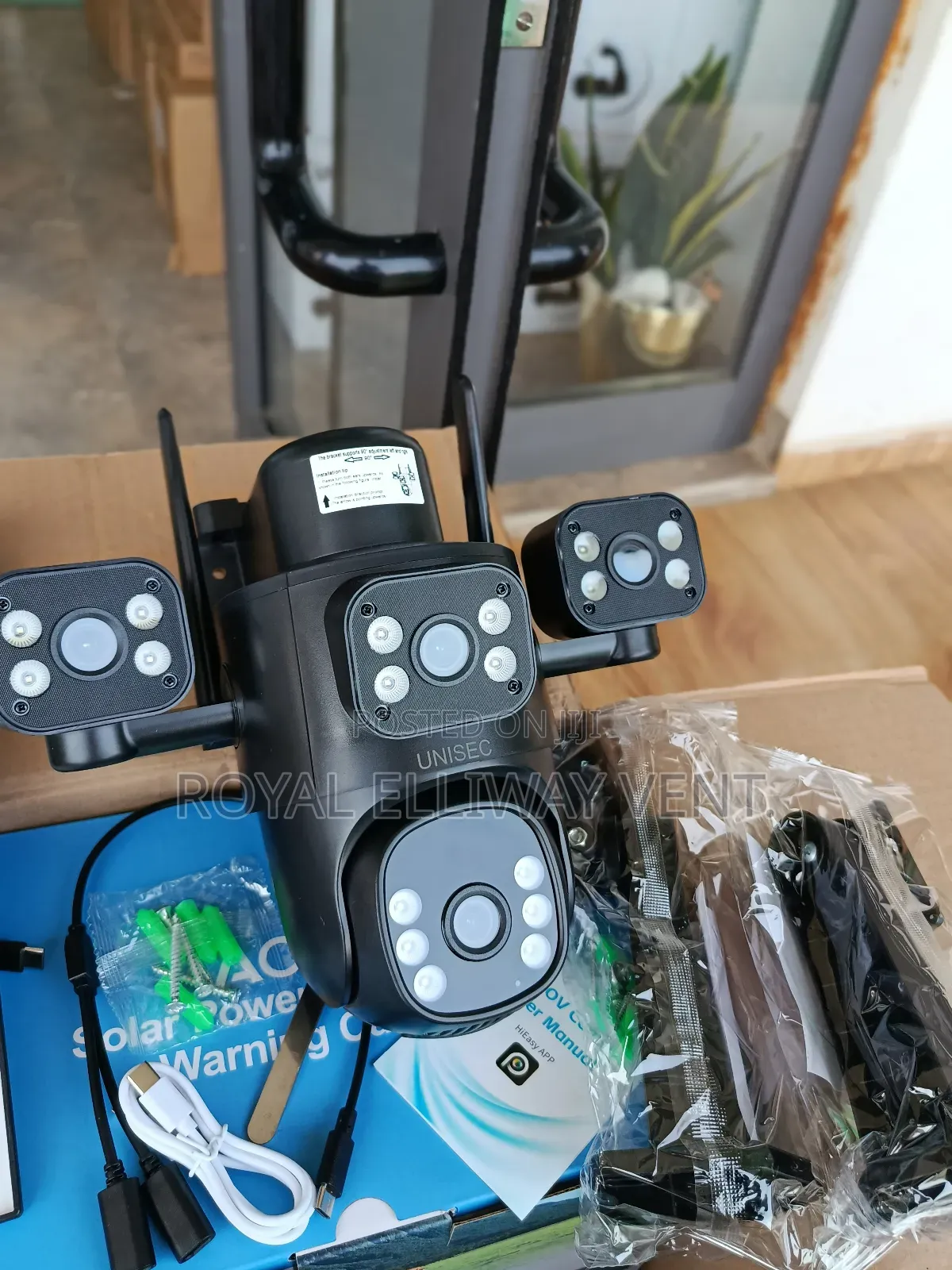 Solar 4g 4lens Camera