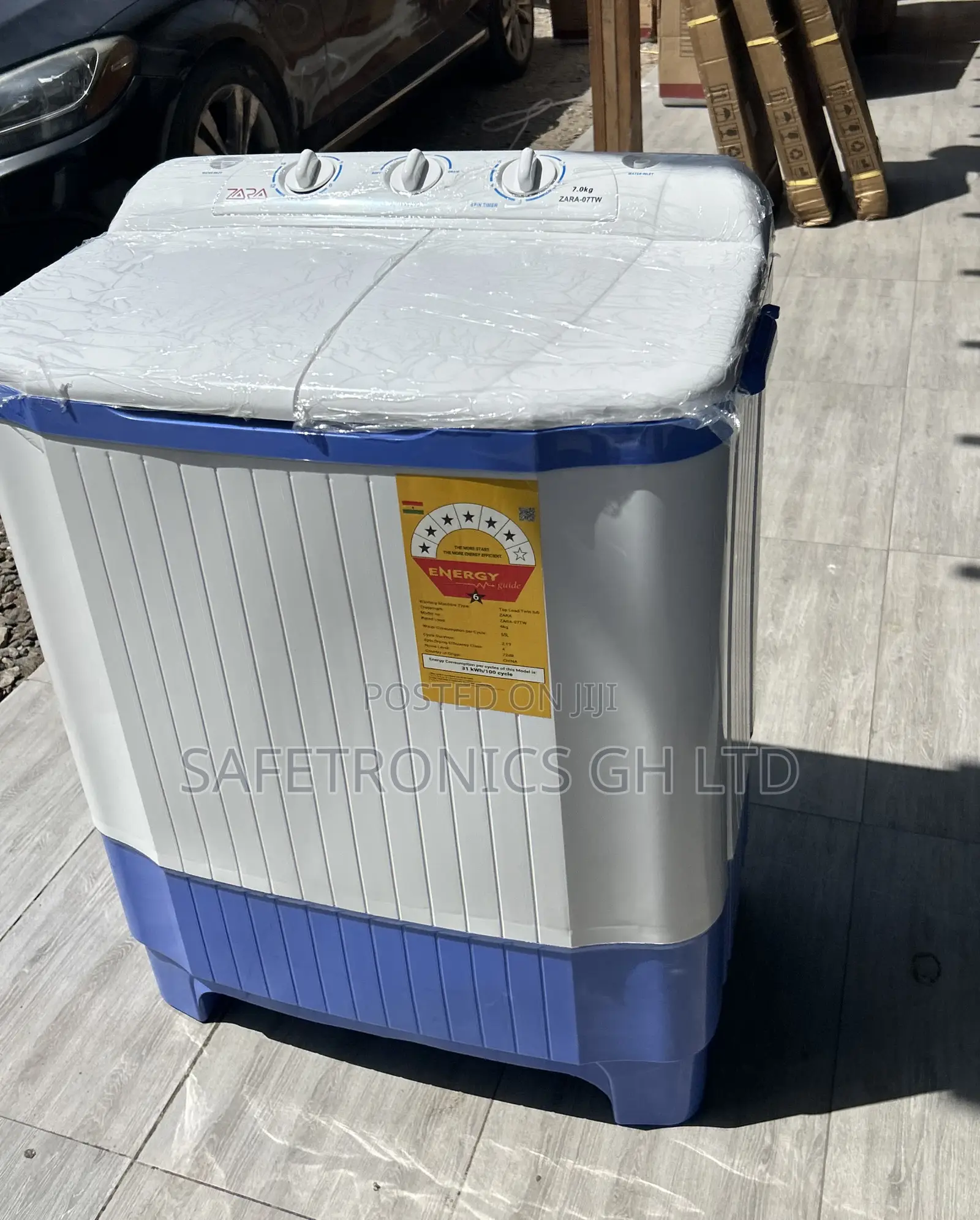 Zara Anti Rust New 7kg Topload Semiautomatic Washer