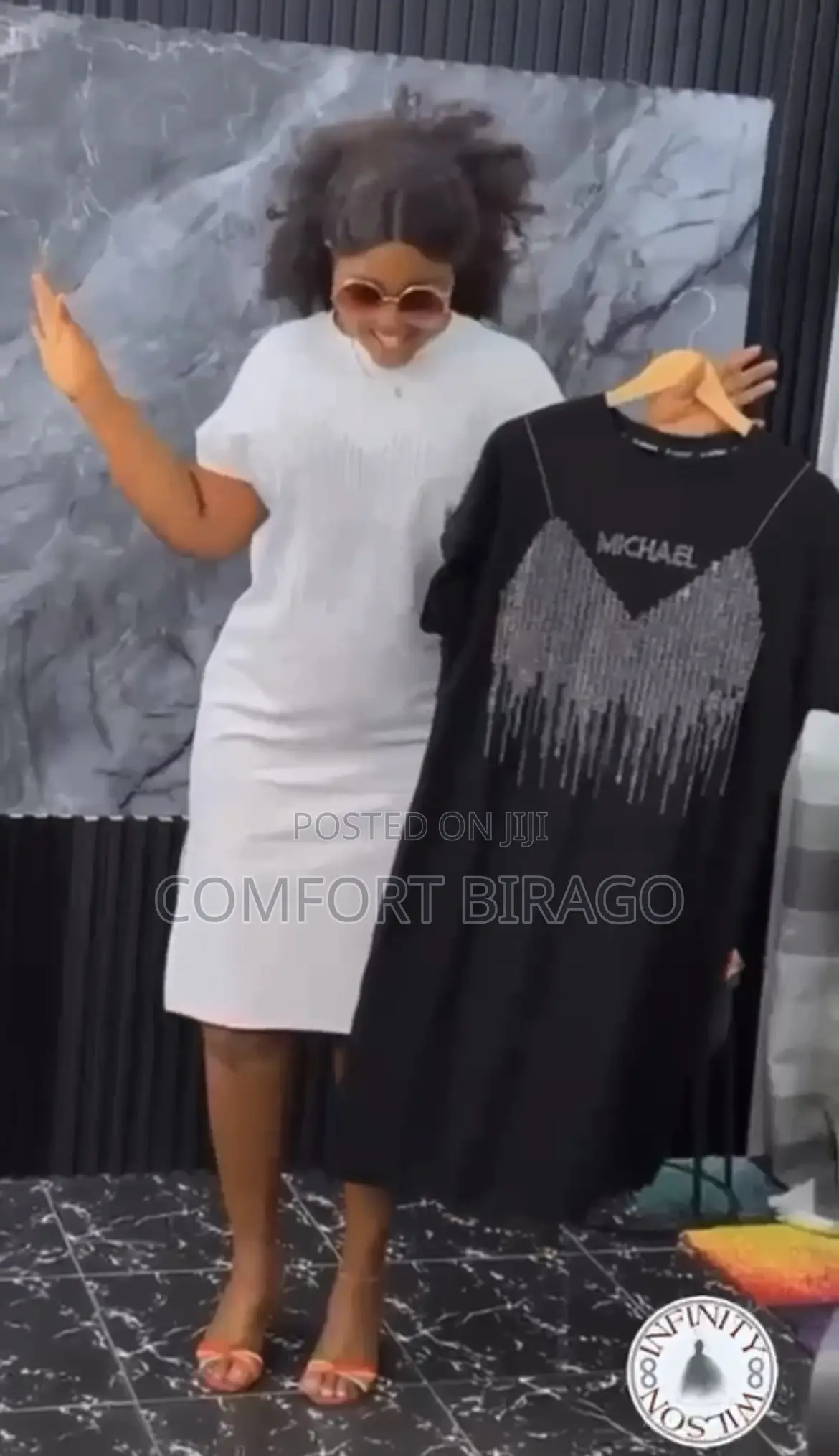 Ladies Black Dress Available
