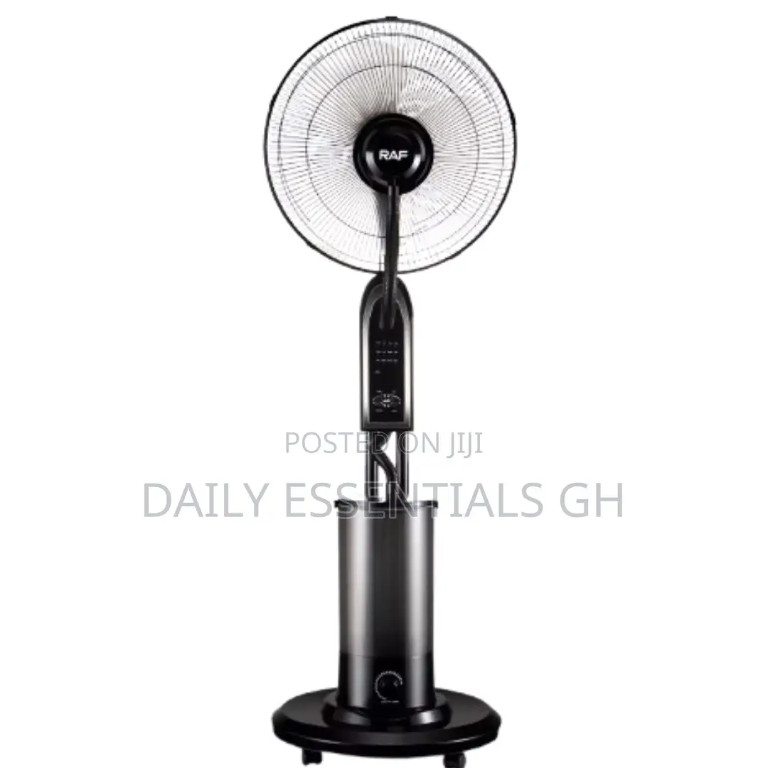 Raf Standing Mist Fan 18” – Powerful Cooling Humidifier
