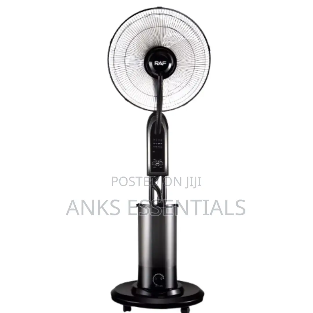 Raf Standing Mist Fan 18” – Powerful Cooling Humidifier