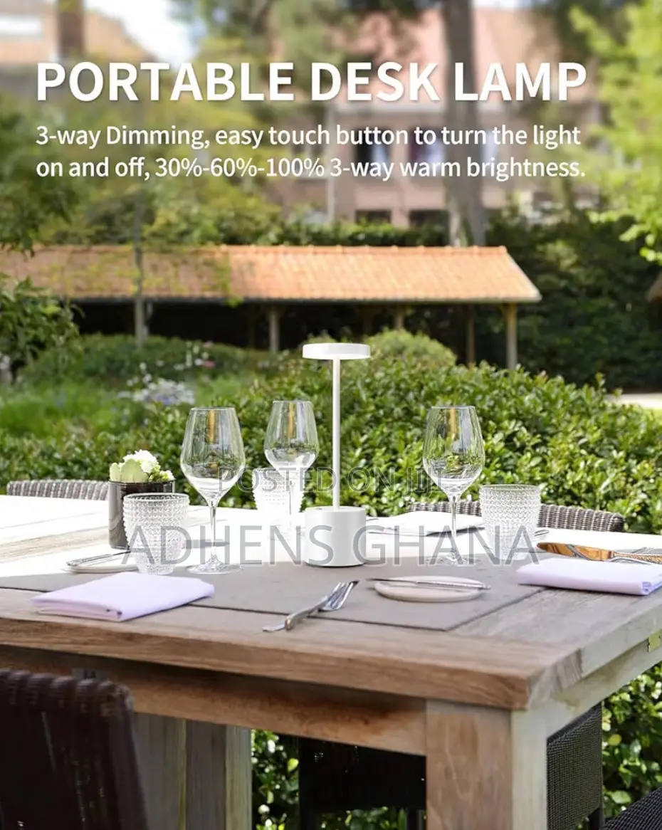 Rechargeable Cordless Table Lamp