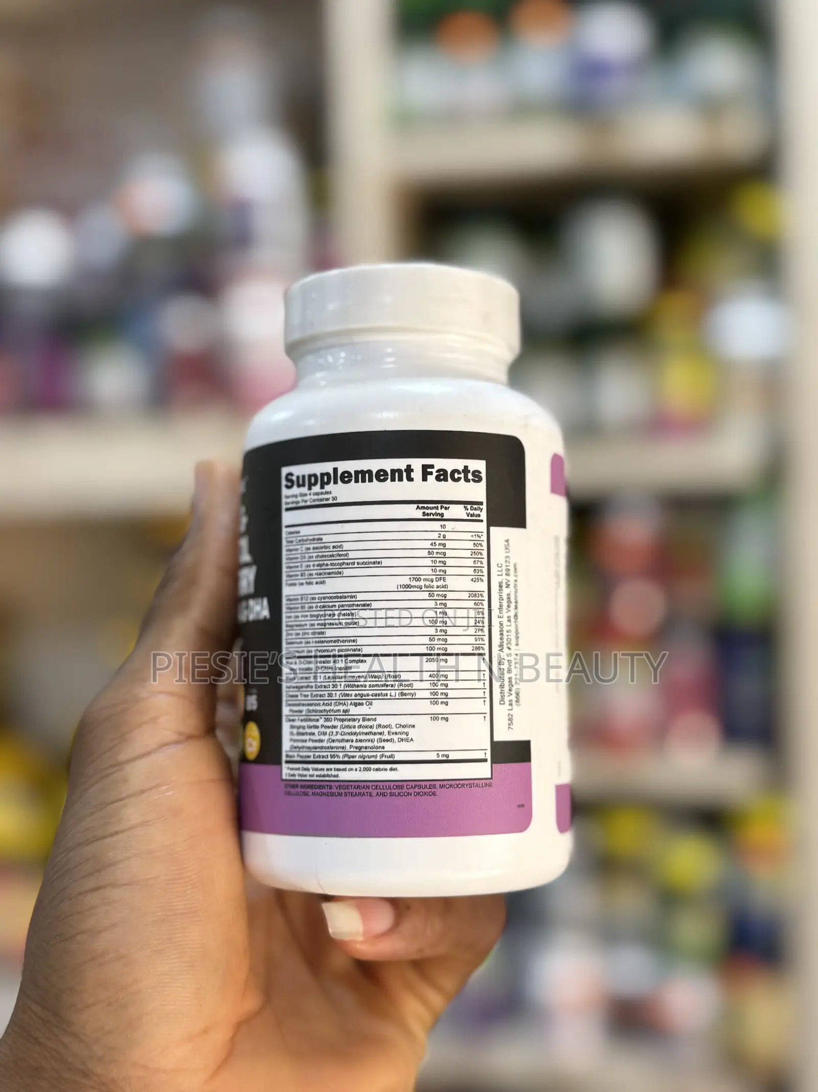 Clean Nutraceuticals Myo-Inositol D-Chiro Inositol 2050mg Fertility
