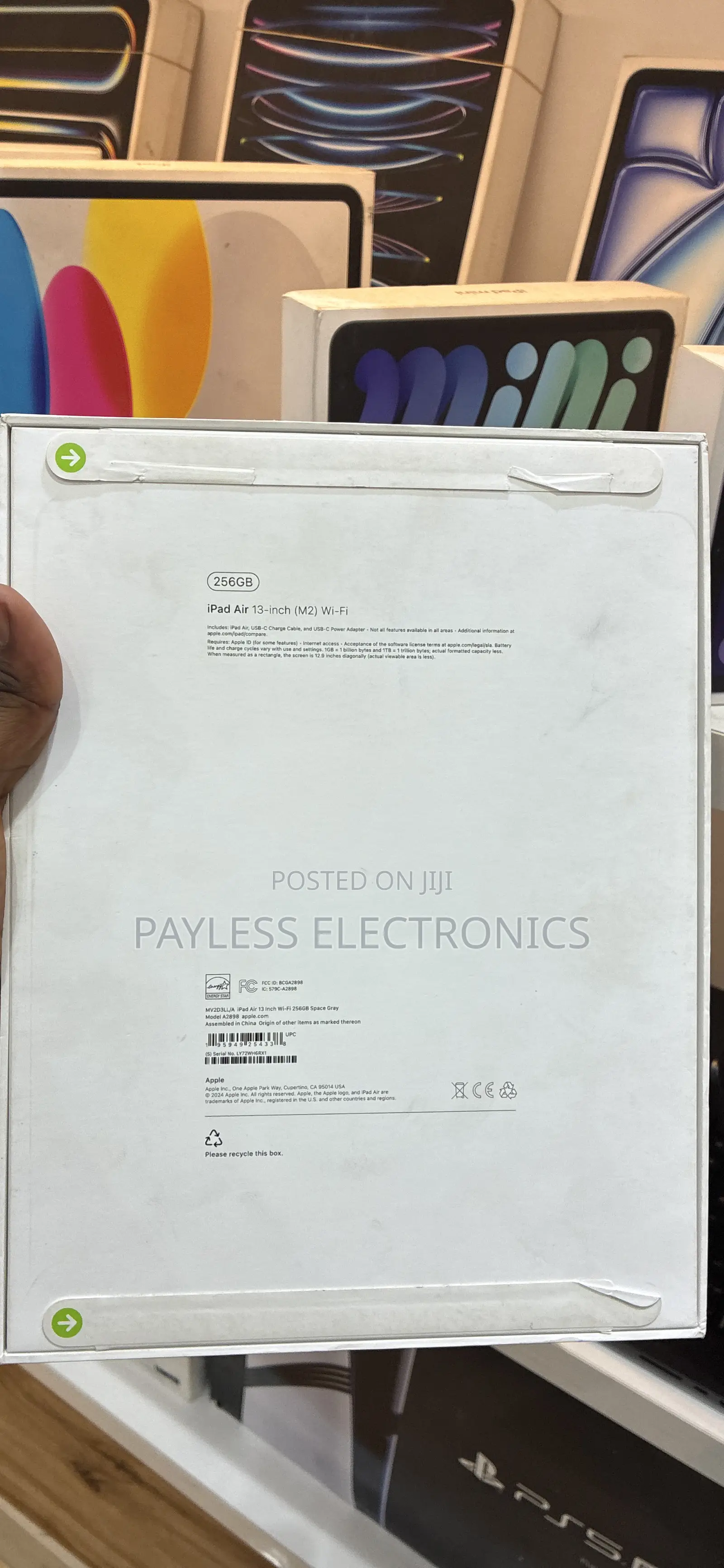 New Apple iPad Air 13 (2024) 256 GB Gray