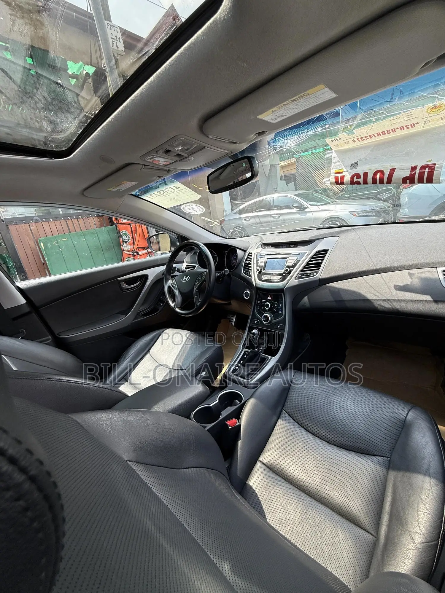 Hyundai Elantra Sport 4dr Sedan (2.0L 4cyl 6A) 2015 Black