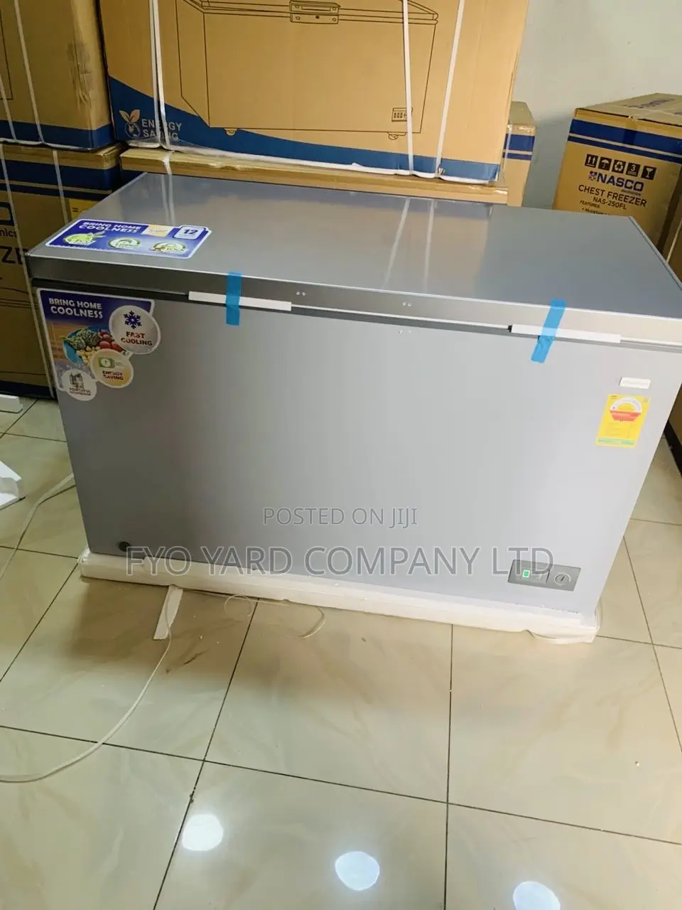 Eco Friendly Nasco 400liters Size Fast Freezing Chest Freezer
