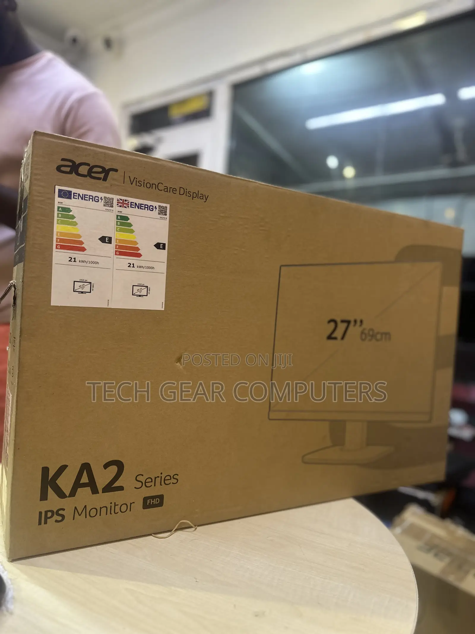 Acer Kb272 Ebi 27" Ips Full Hd (1920 X 1080) Zero-Frame Gaming Office