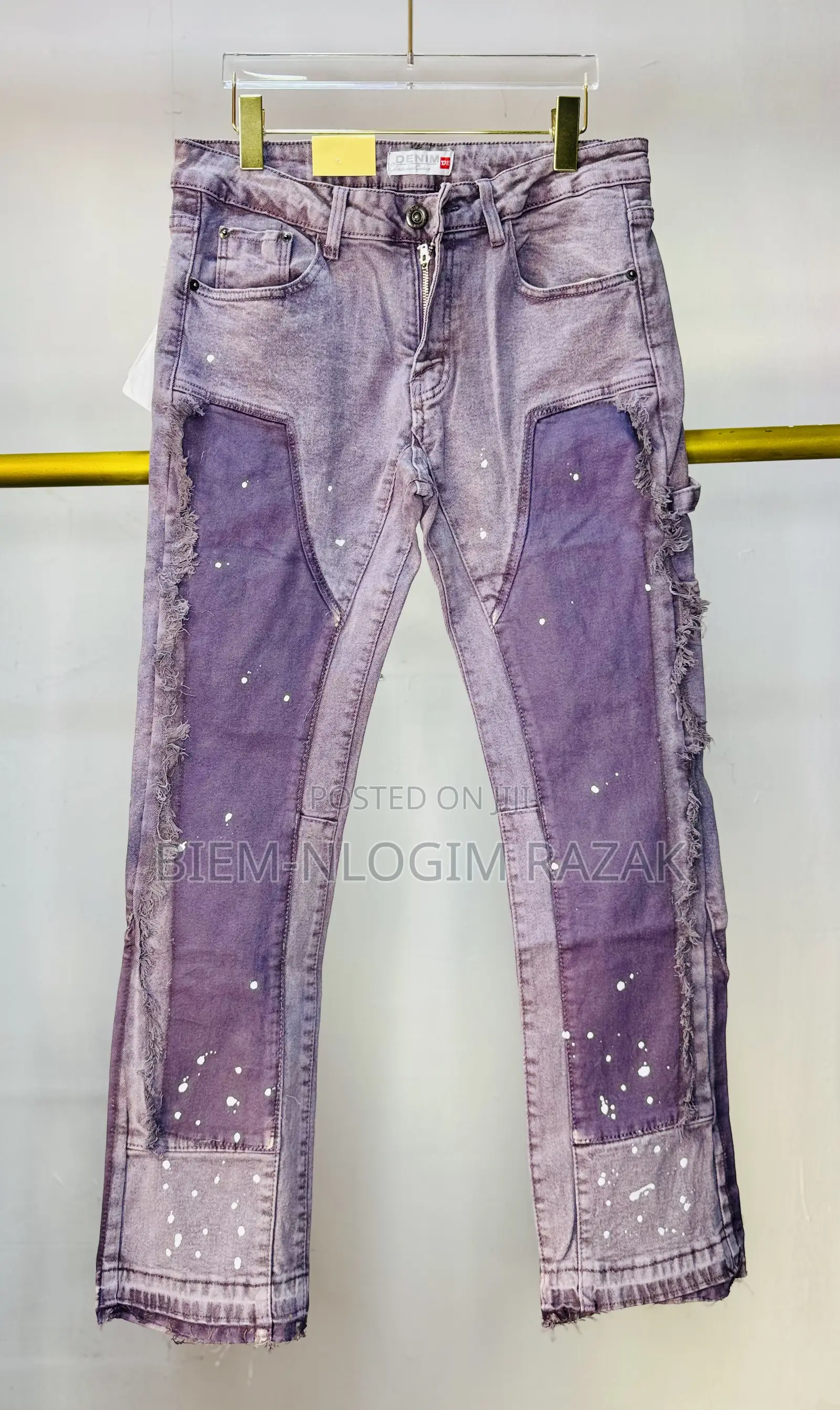 Topmost Quality Vintage Baggy Flare Jeans Available in Stock