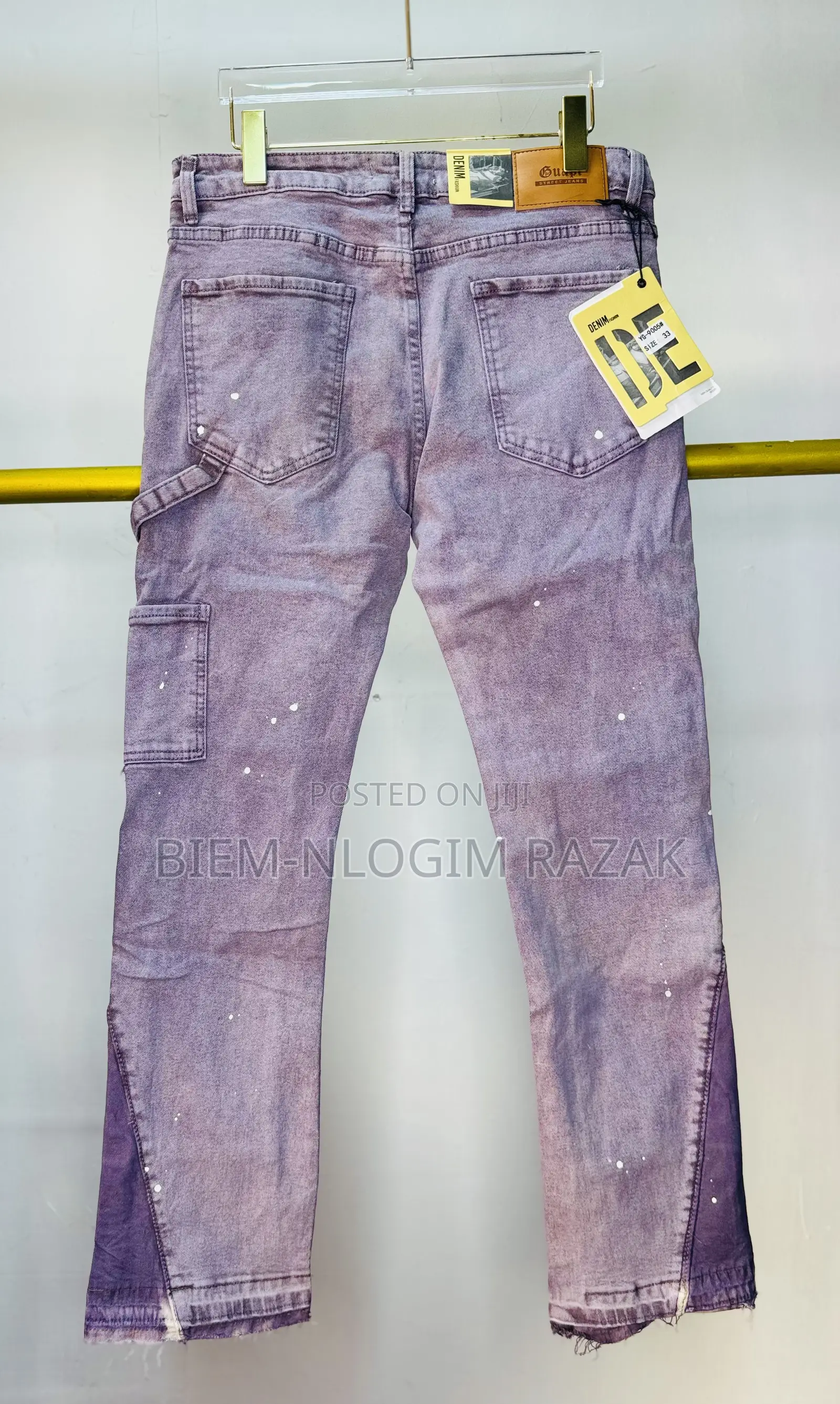 Topmost Quality Vintage Baggy Flare Jeans Available in Stock