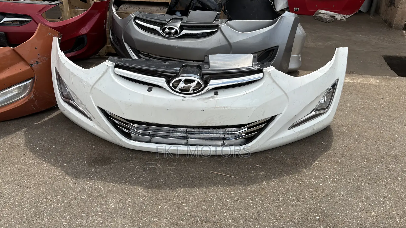 Hyundai Elantra Front Bumper 2012,2013,2014,2015,2016
