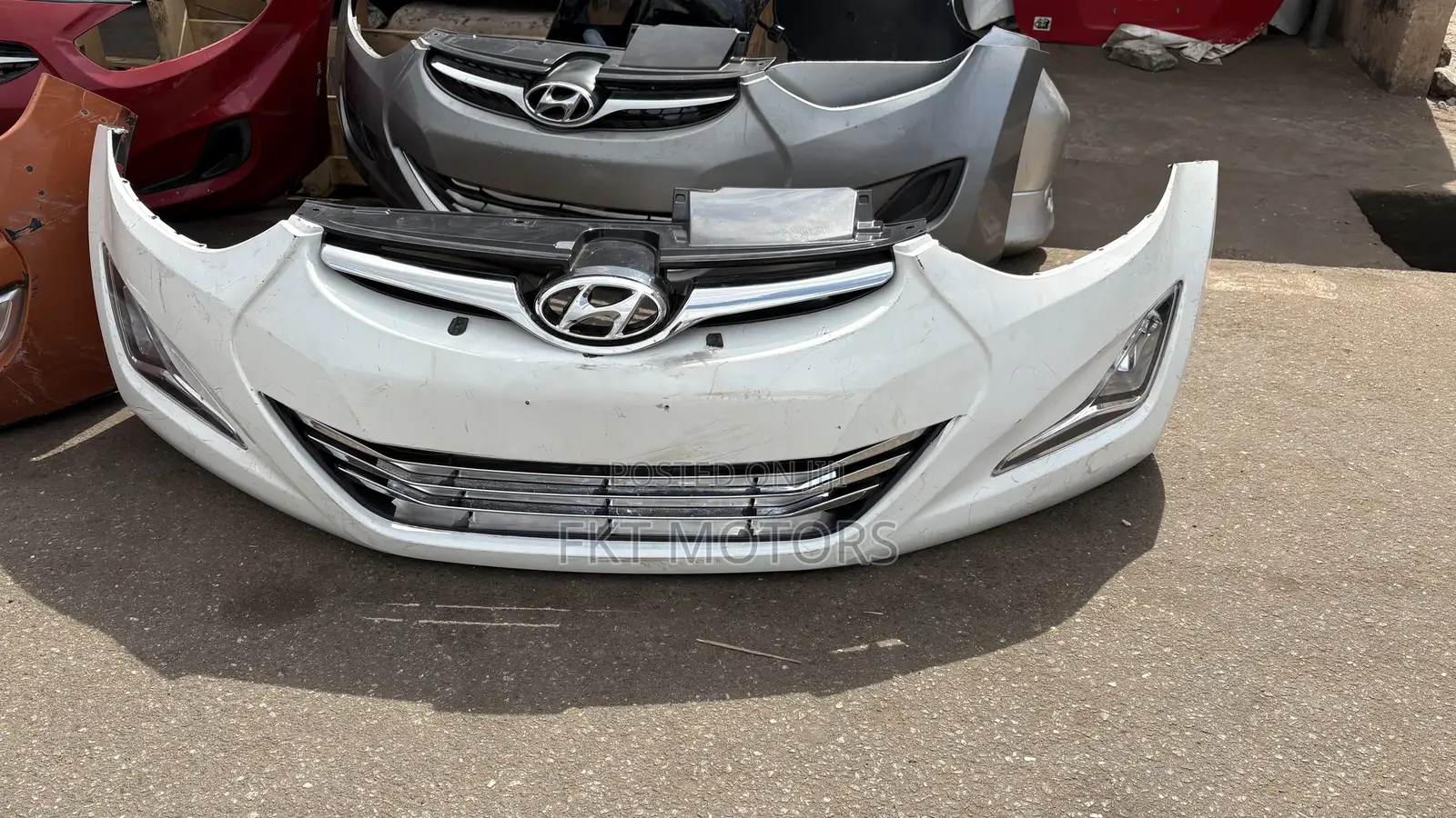 Hyundai Elantra Front Bumper 2012,2013,2014,2015,2016