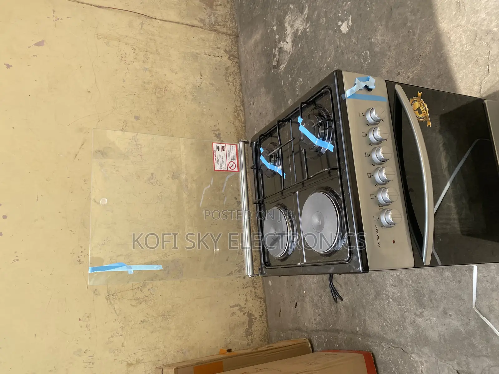 Much Better Volcano 2gas 2electric Gas Cooker Oven and Grill