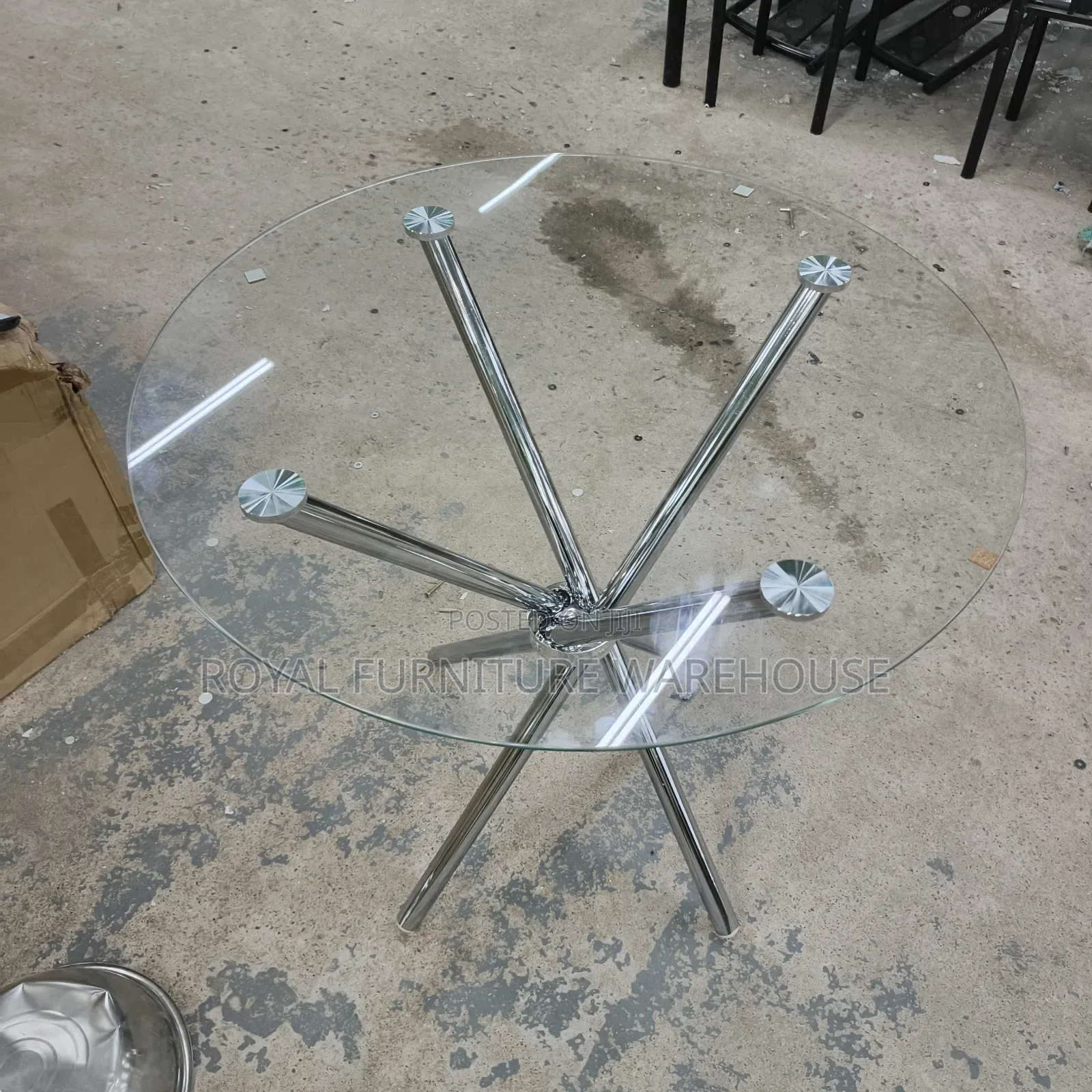 Transparent Glass Table