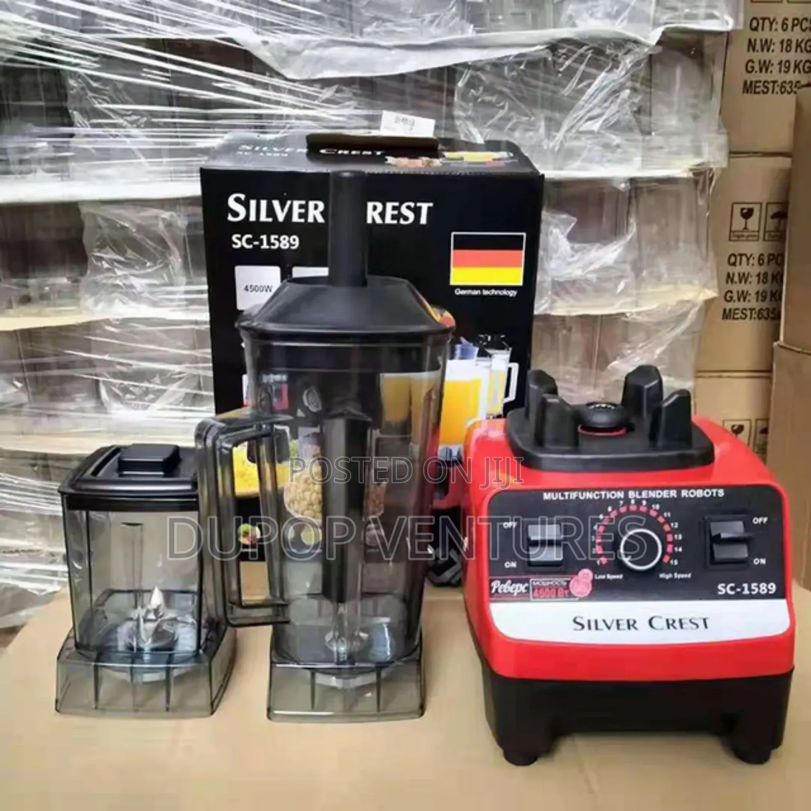 High Speed Silver Crest Blender