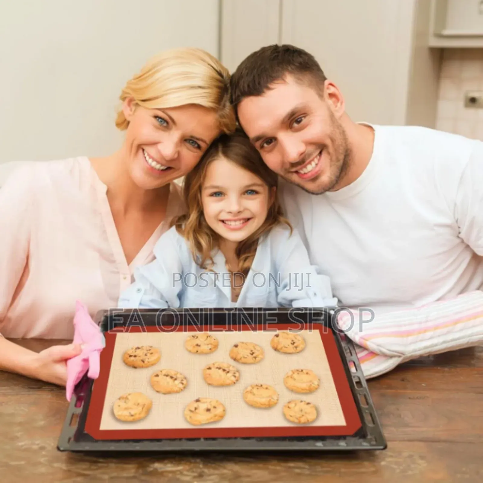 Non Stick Resuable Silicone Food Graded Baking Sheet Mat 30x40cm