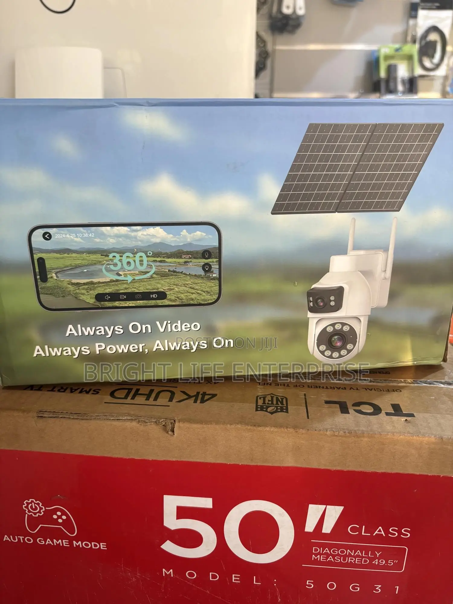 Aov Solar Speed Dome Camera