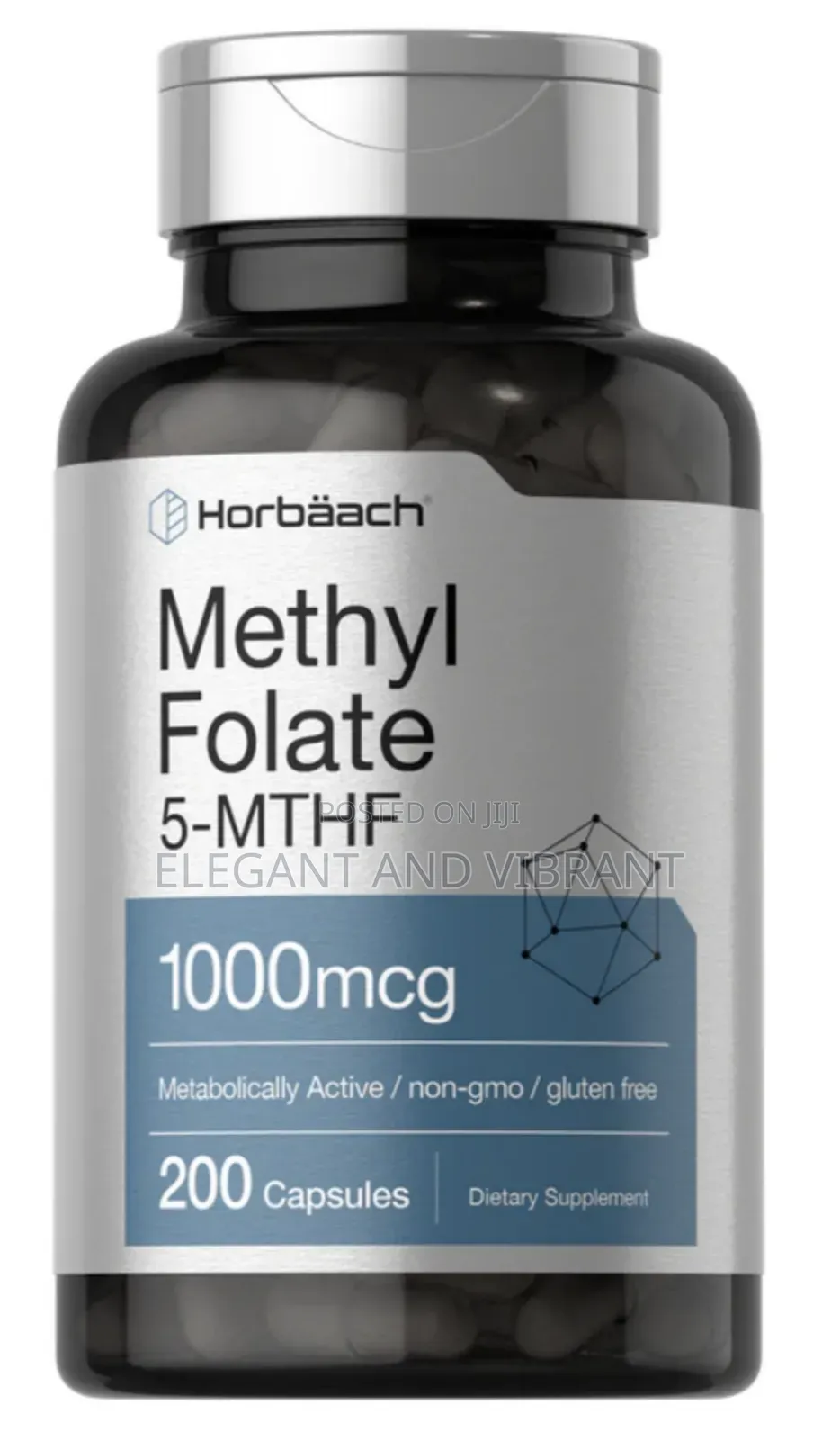 Methyl Folate 1000mcg | 200 Capsules
