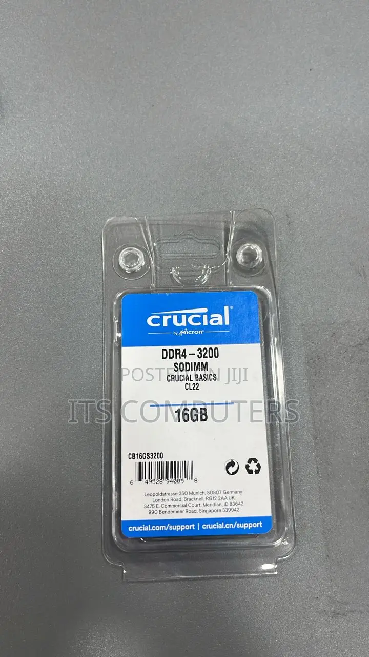 16gb Crucial Ddr4 Laptop Ram
