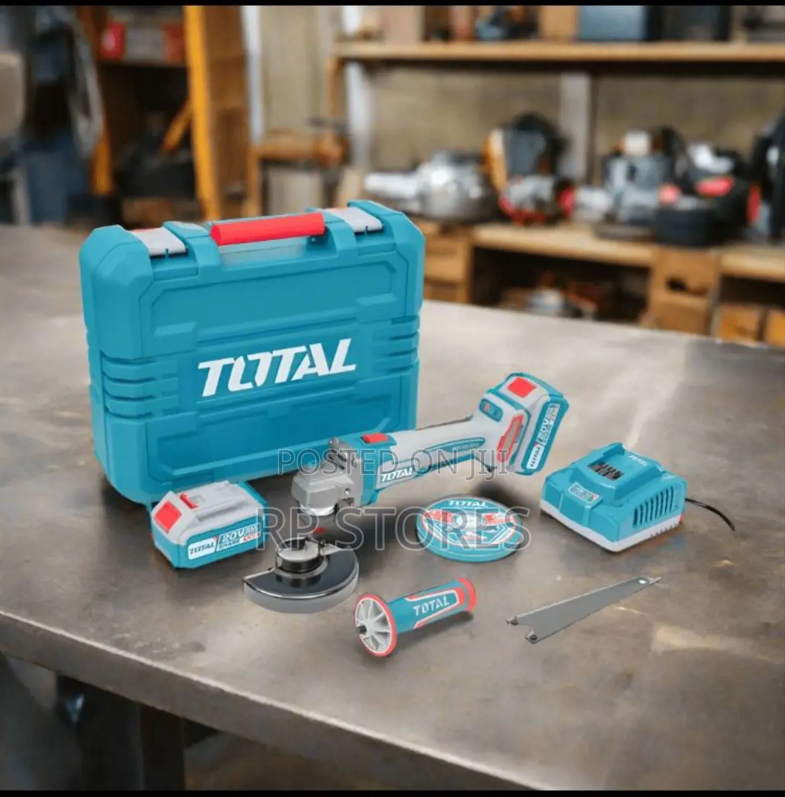 Total Angle Grinder Cordless