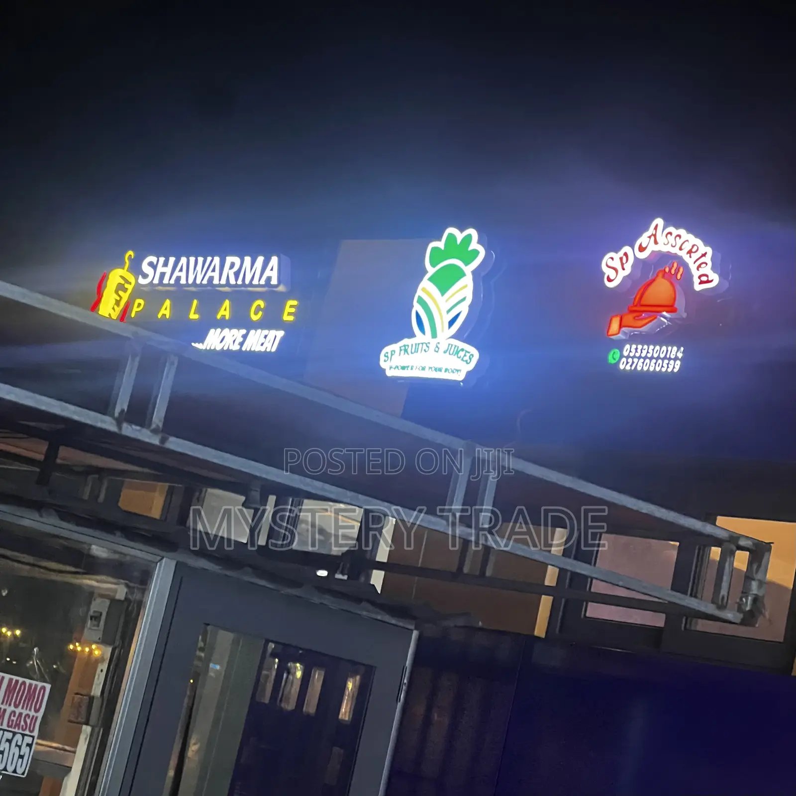 3d Signage for Shawarma Palace